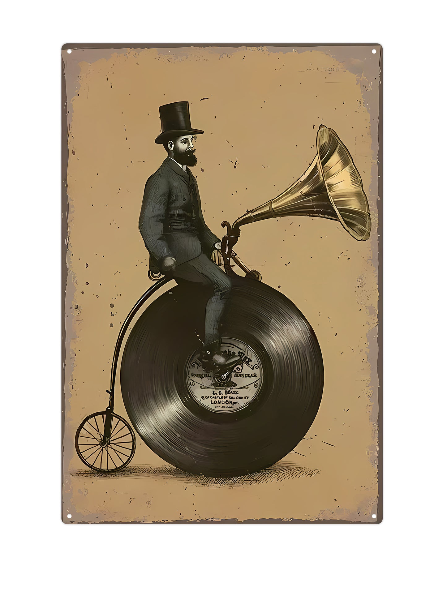 Vinyl-Fahrrad