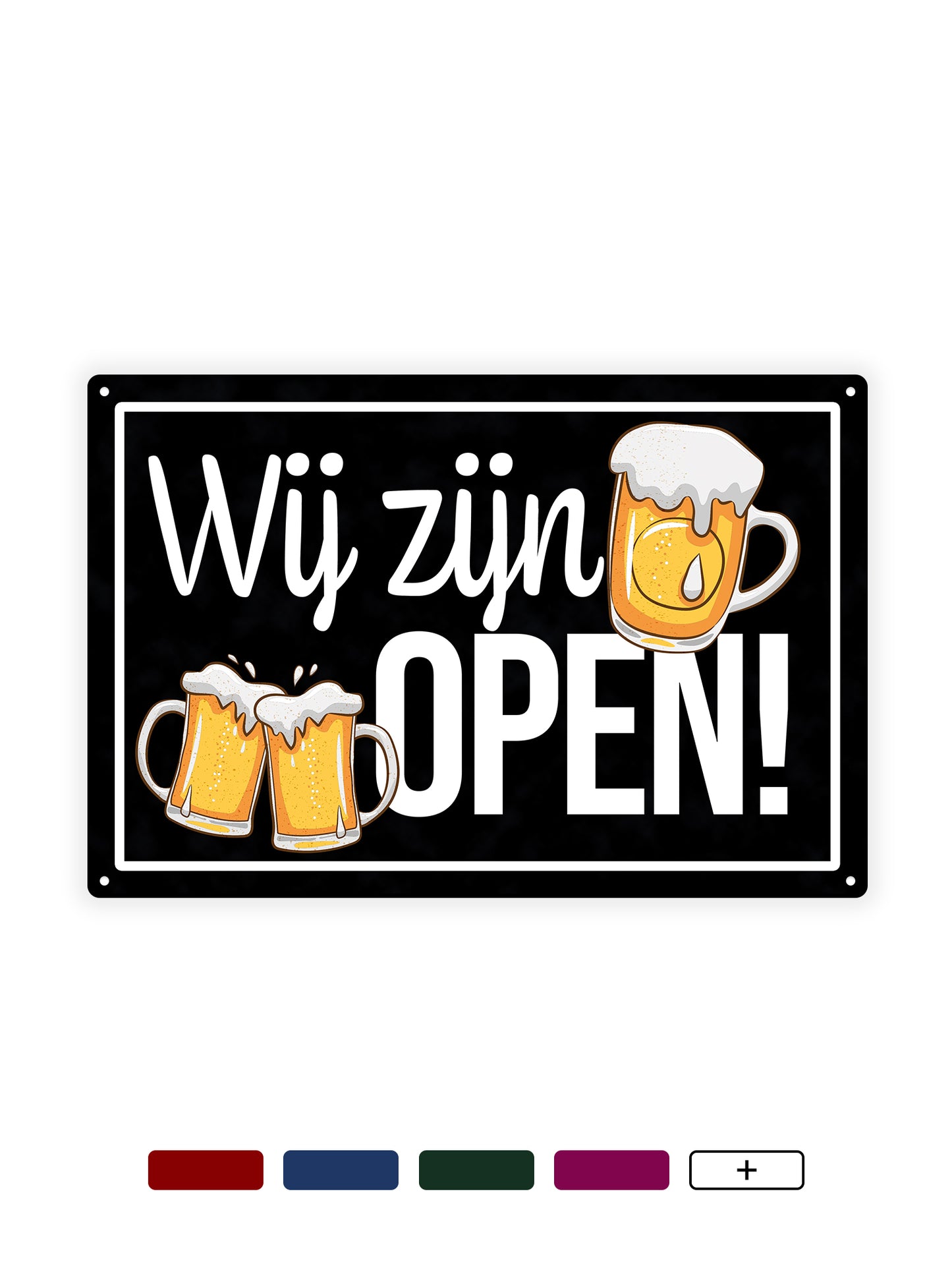 Wij zijn open - Bier