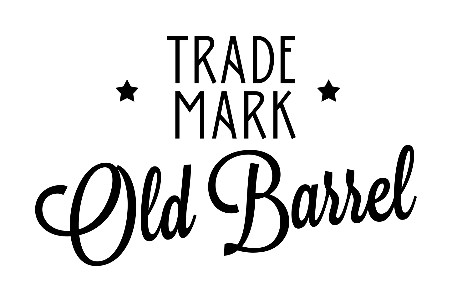Markenzeichen altes Fass - Café-Schild