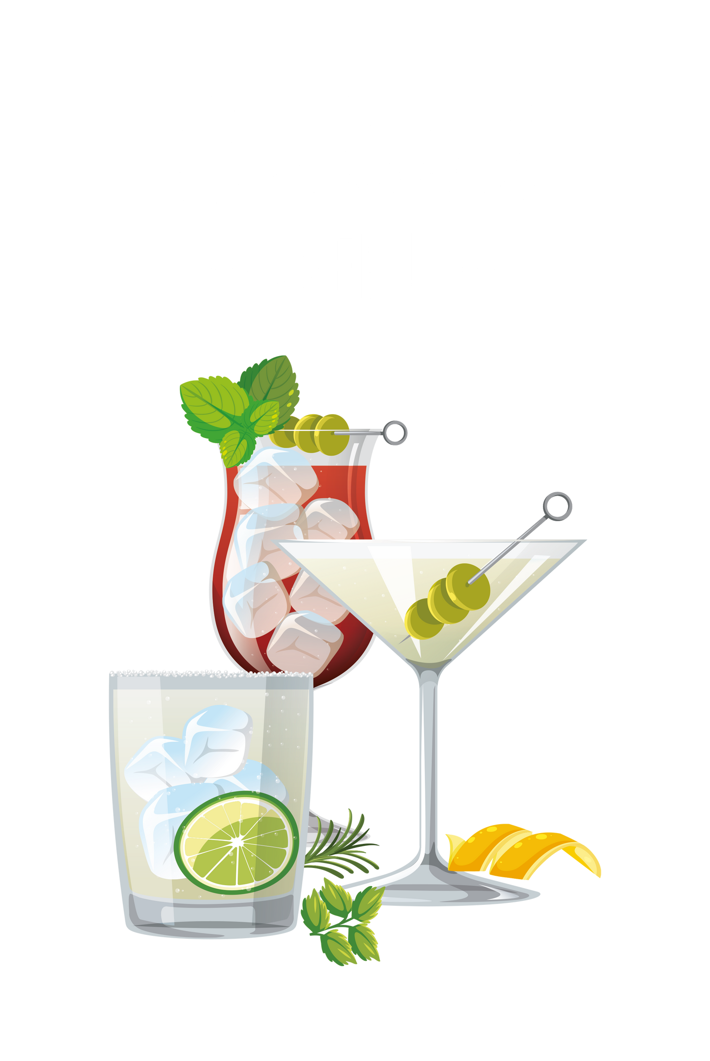 Cocktailkarte - Cafétafel