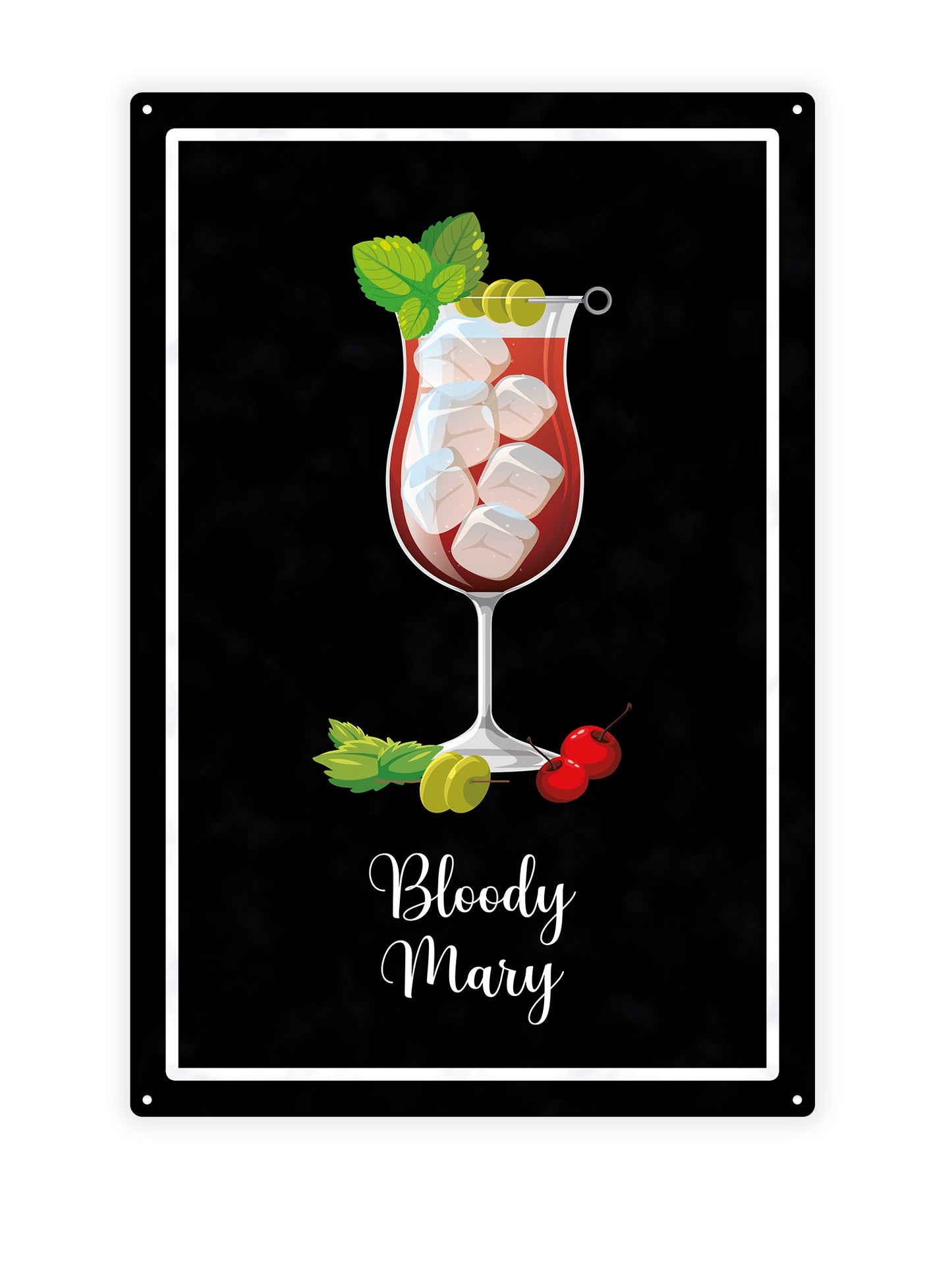 Bloody Mary - Café-Schild