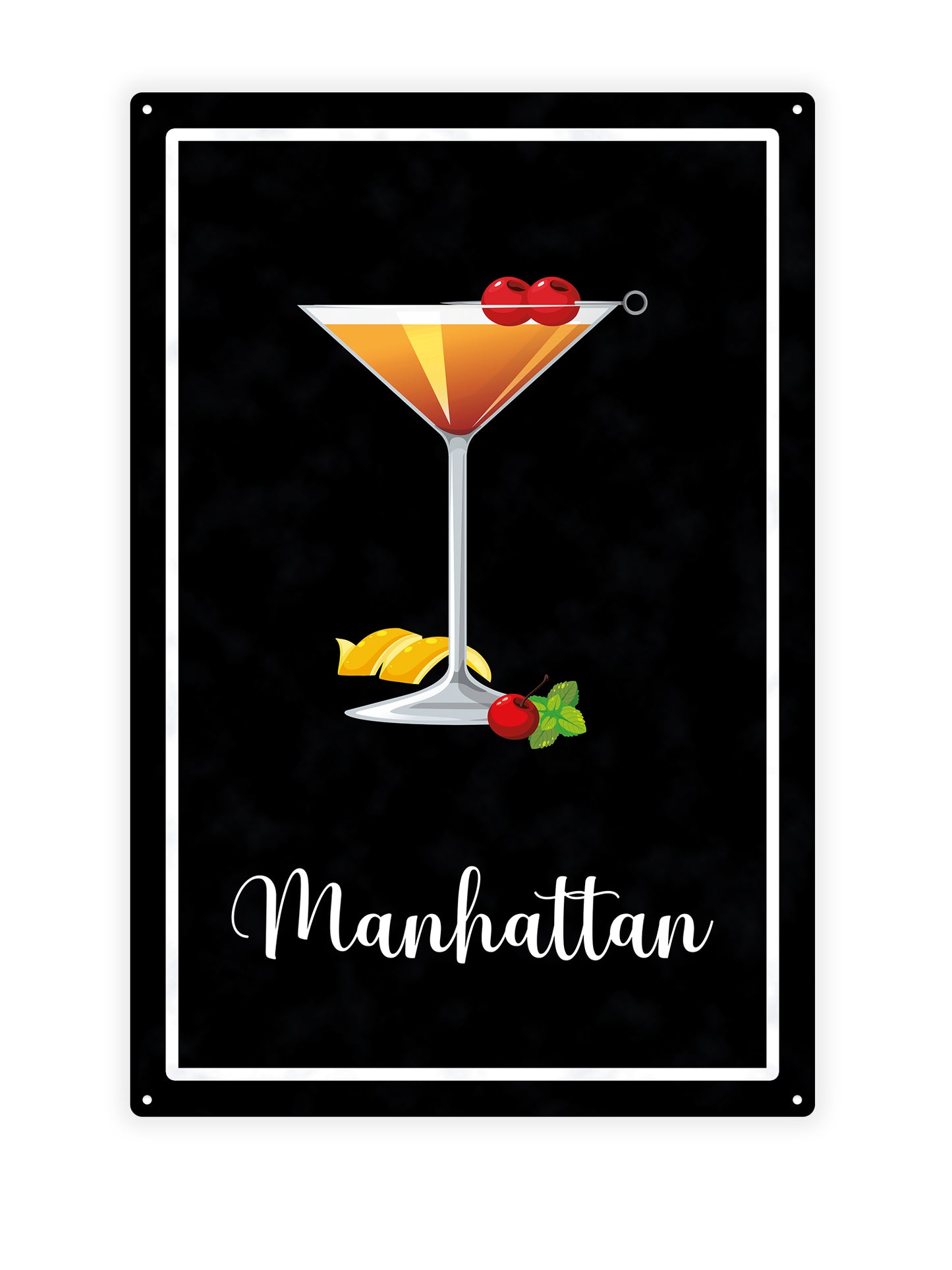 Manhattan - Café-Schild