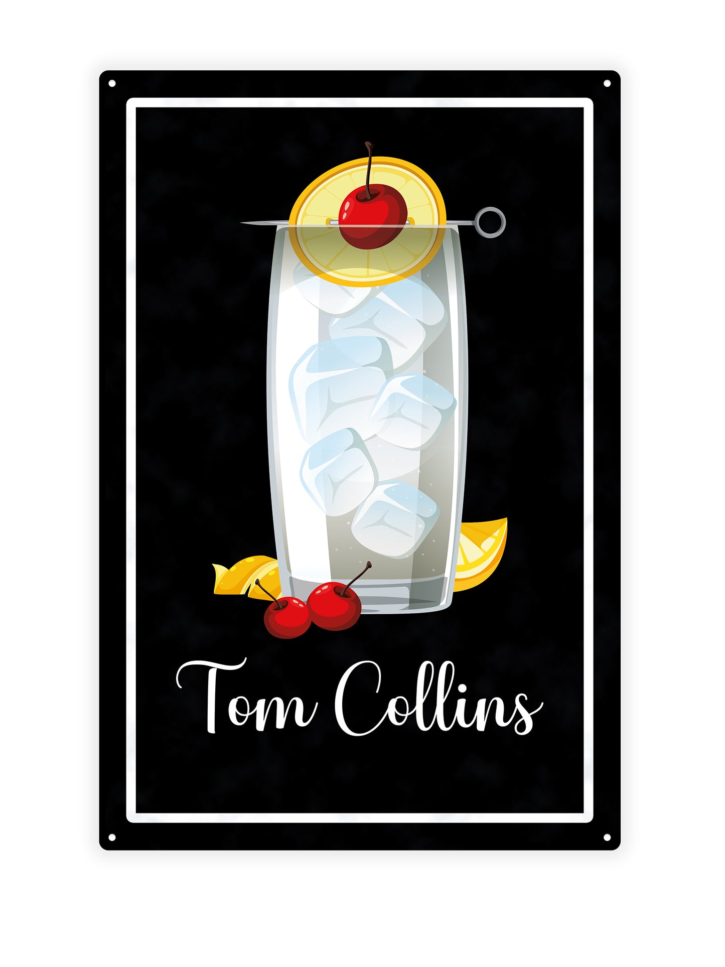 Tom Collins - Café-Schild