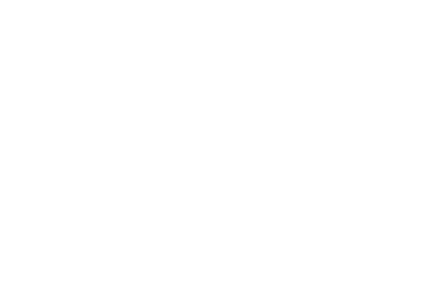 Das Blaue Vom Himmel Versprechen – Blechschild