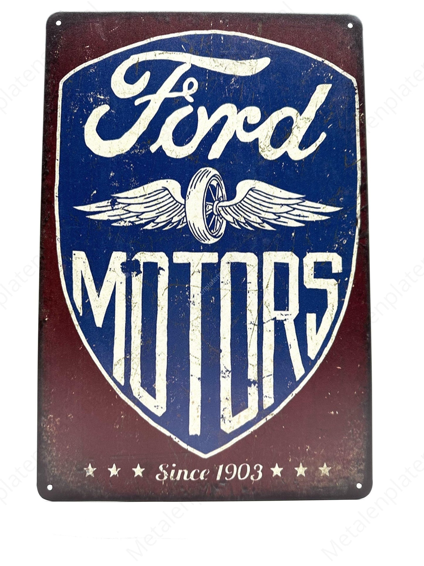 Ford Motors - Metal Wall Sign
