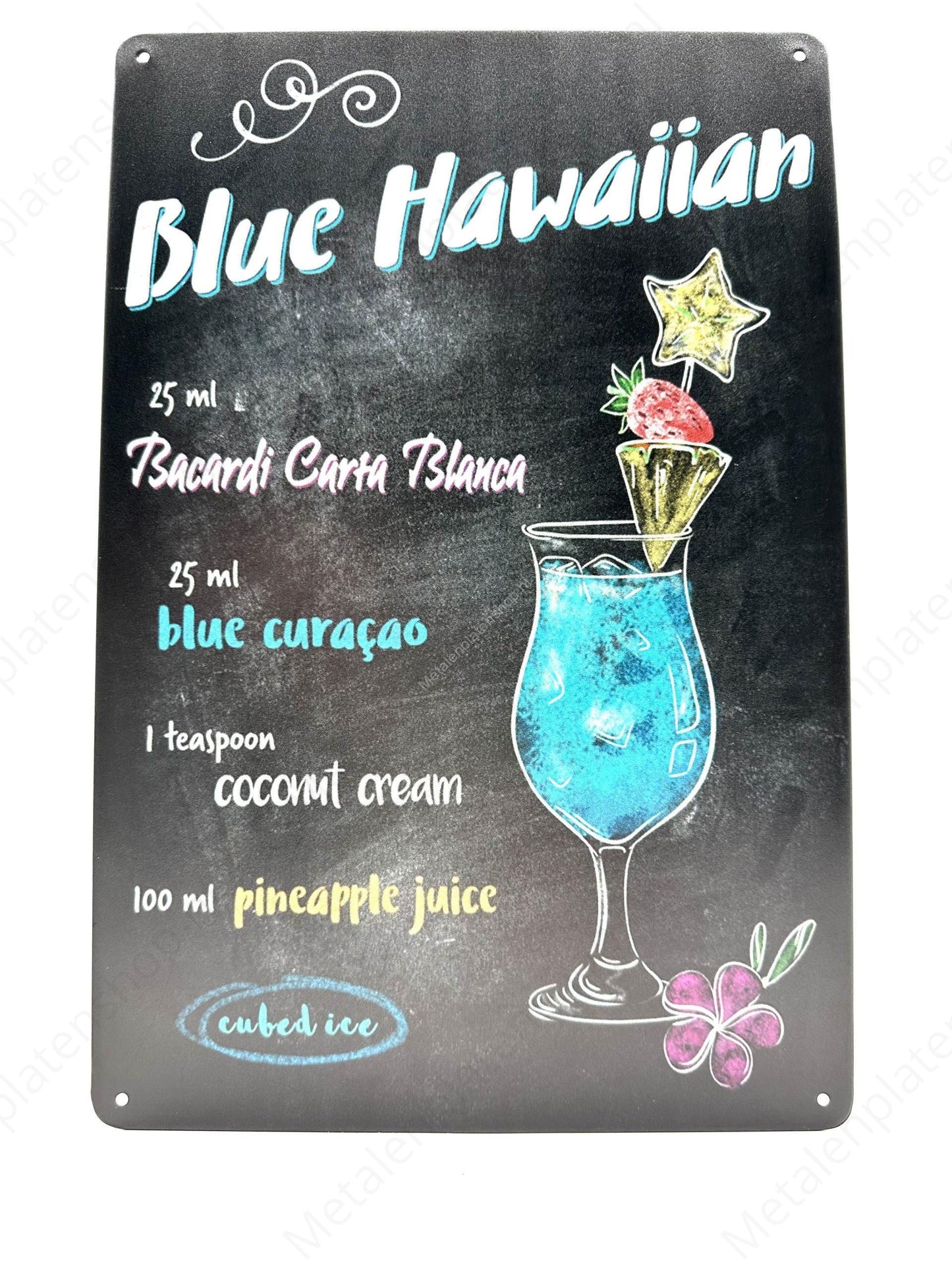 Blaues Hawaii