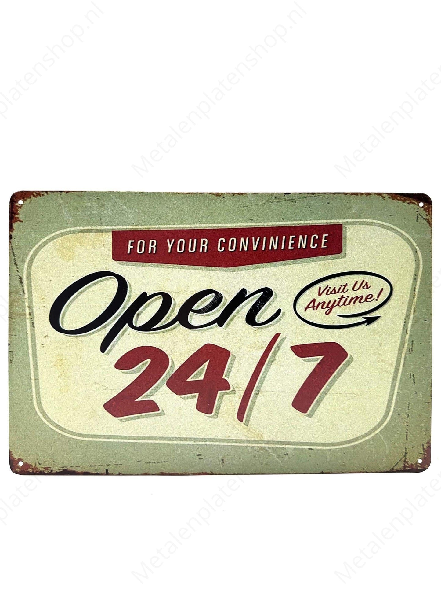 24/7 geöffnet