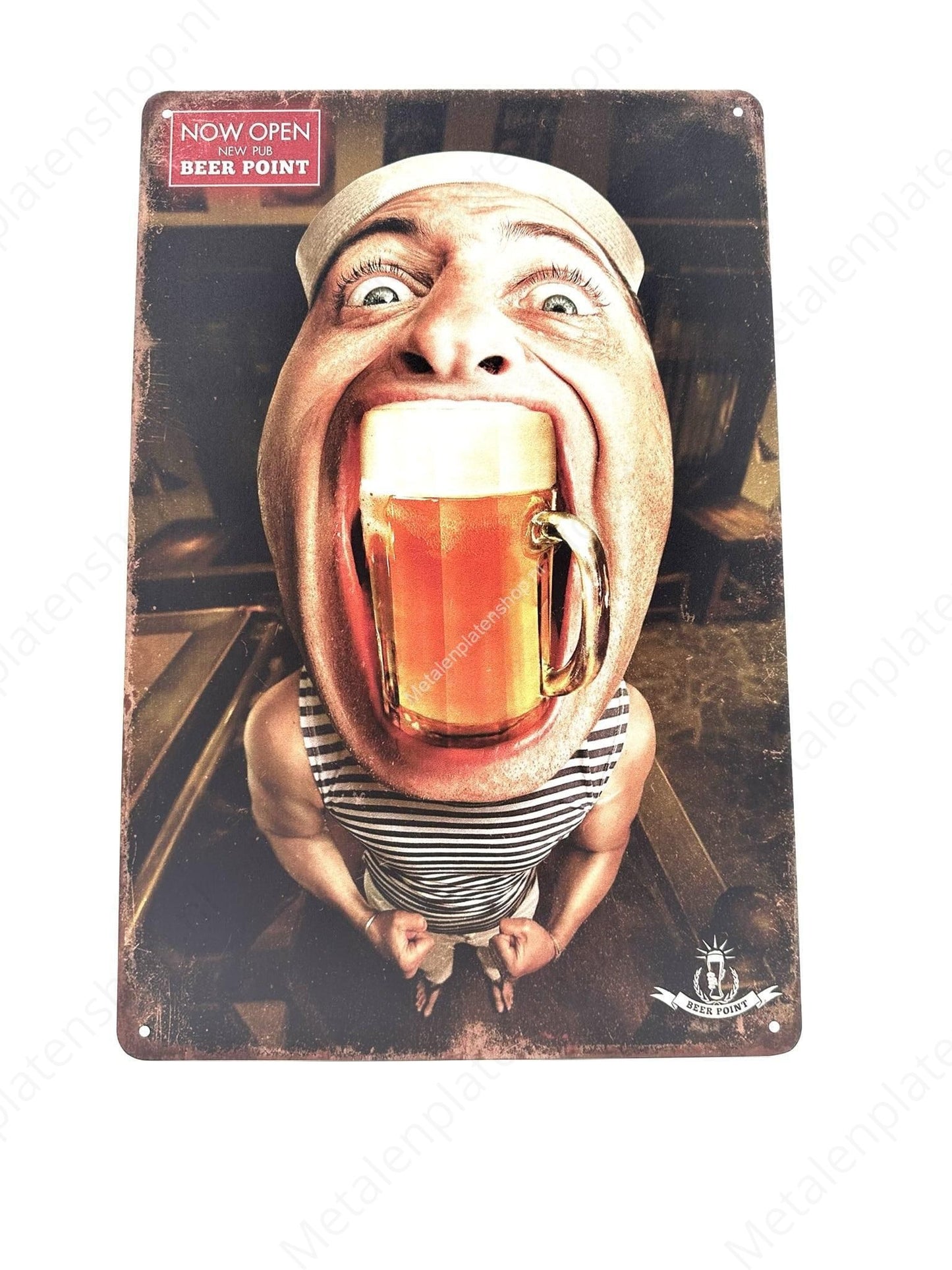 Beer Funny - Metal Wall Sign