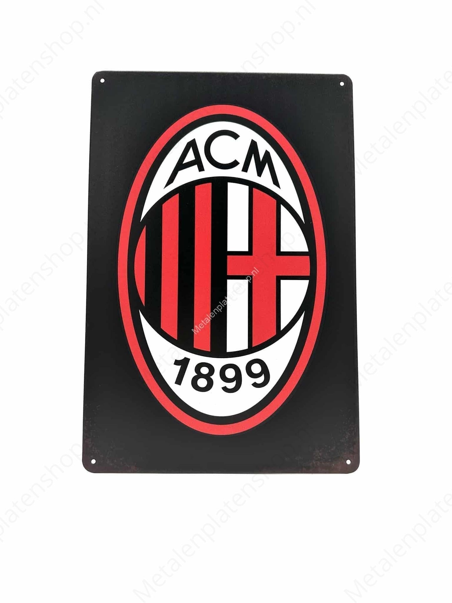 AC Milan - 1899 - Football - Metal Wall Sign