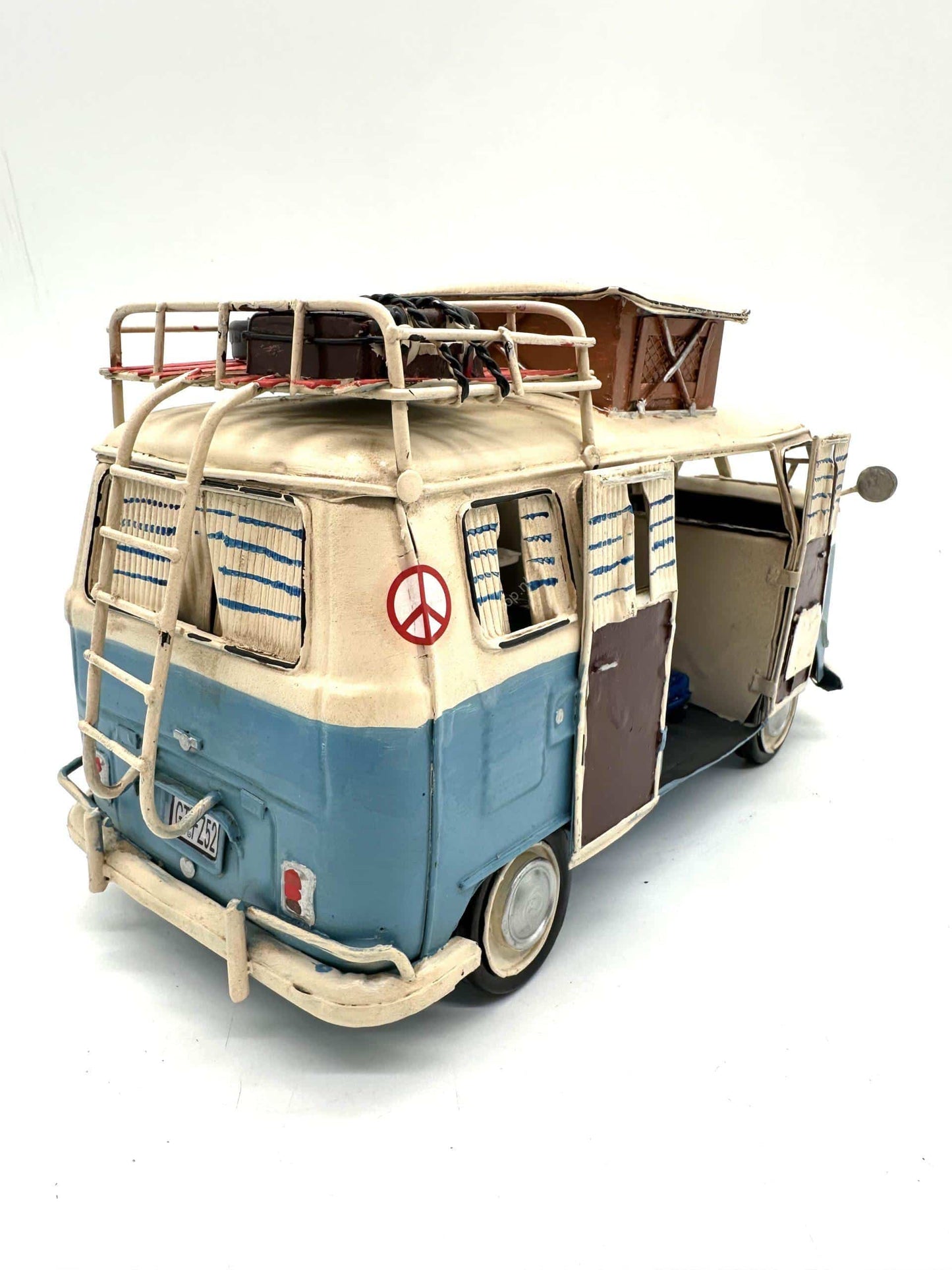 Volkswagen Camperbus - Metal Vehicle Decoration - 25cm