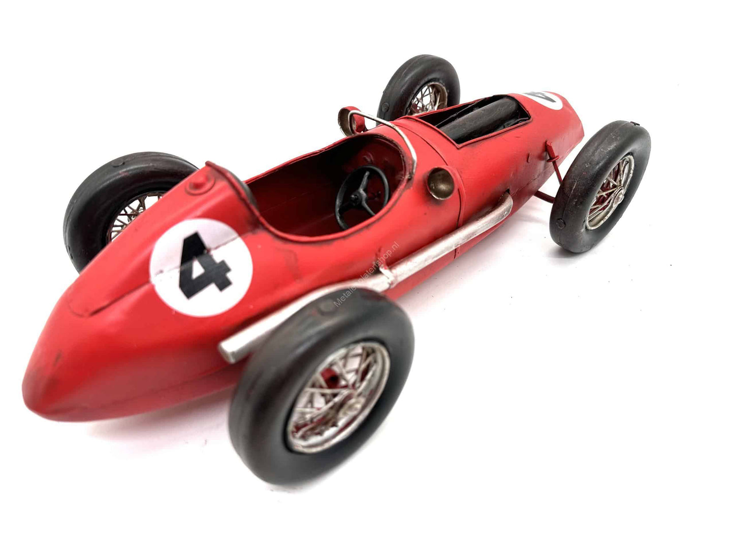 1958 Red Ferrari - Metal Vehicle Decoration - 34cm