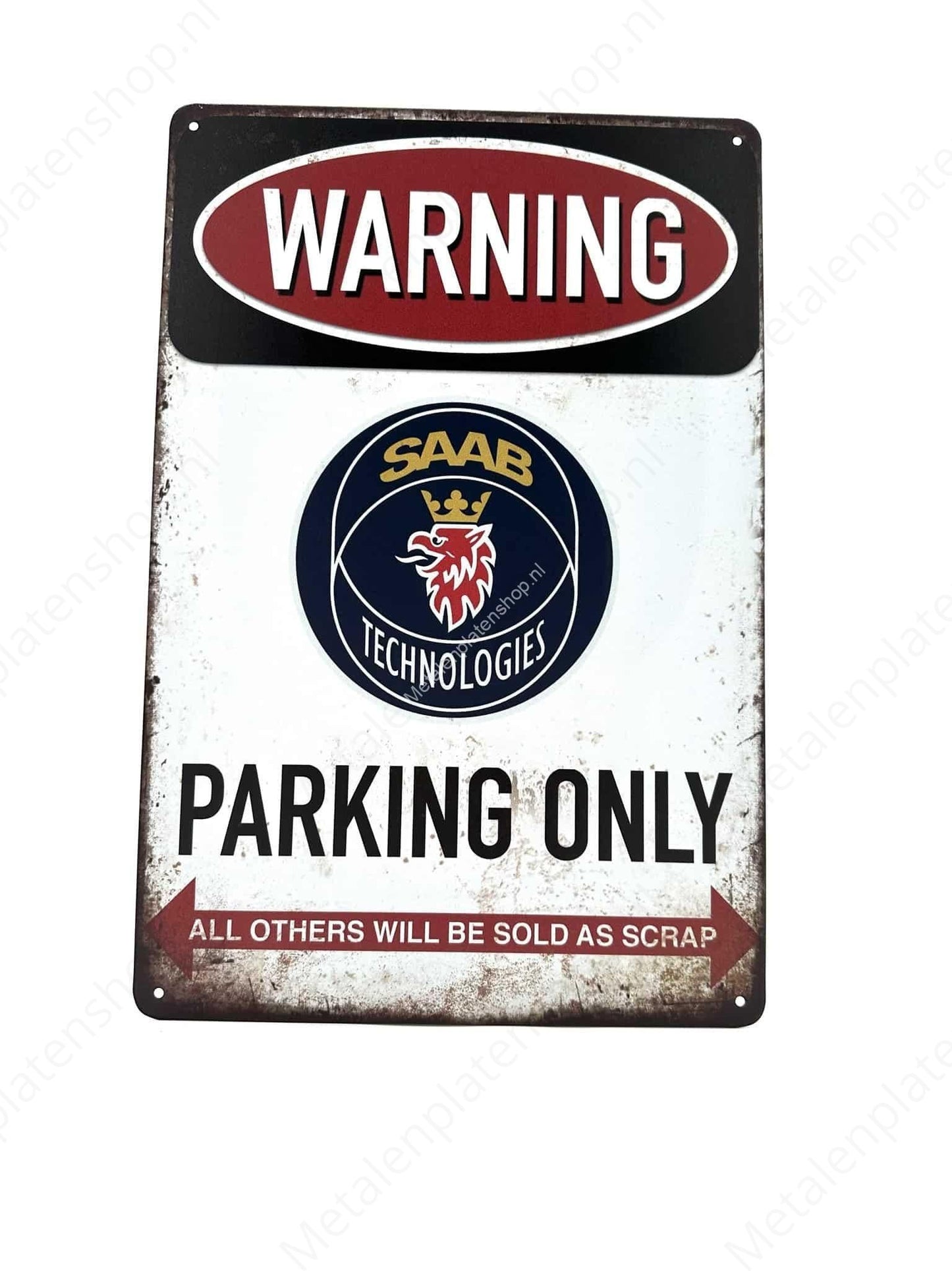 SAAB Parking Only - Parken