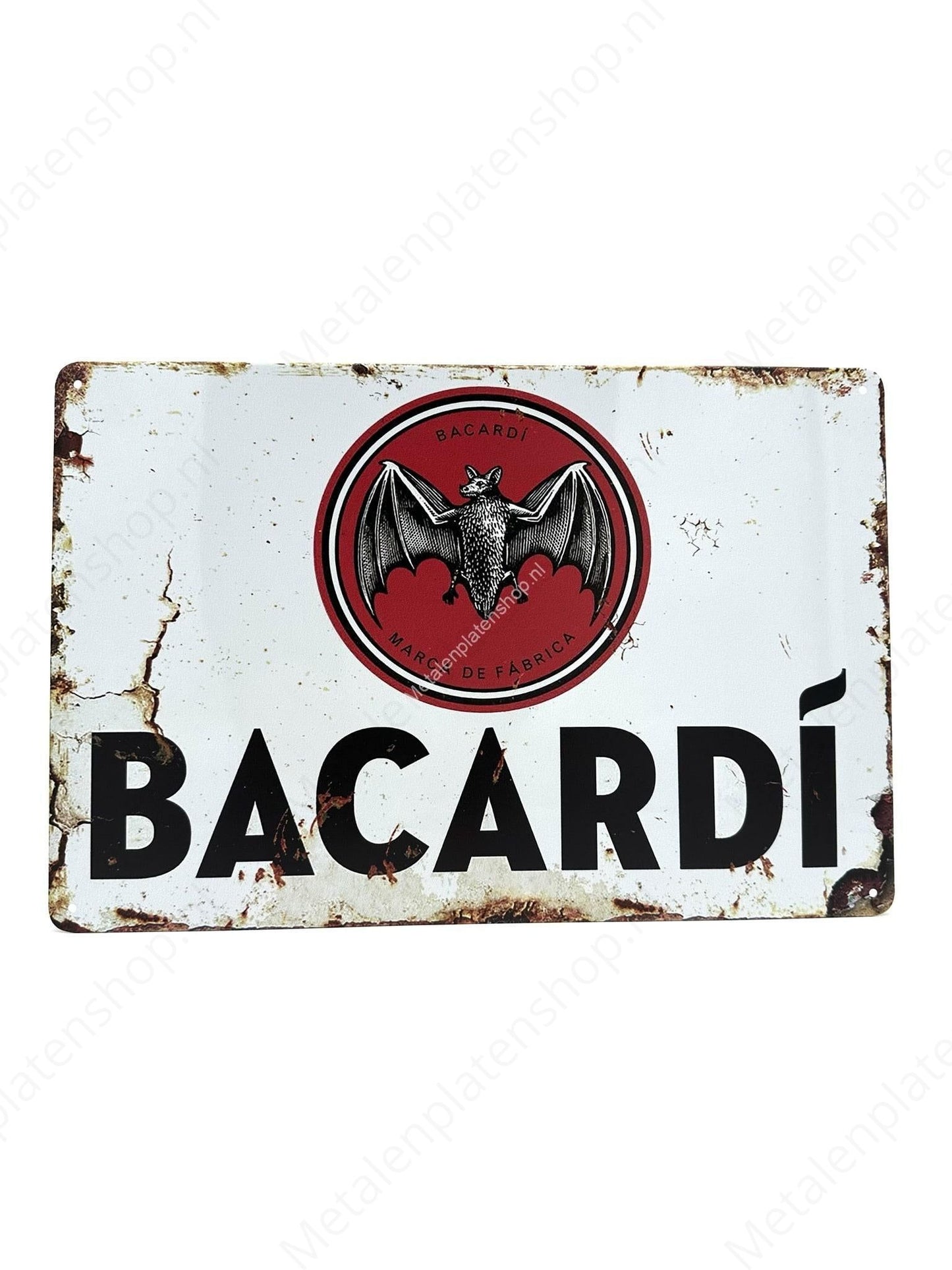 Bacardi – Getränk – Metallwandschild