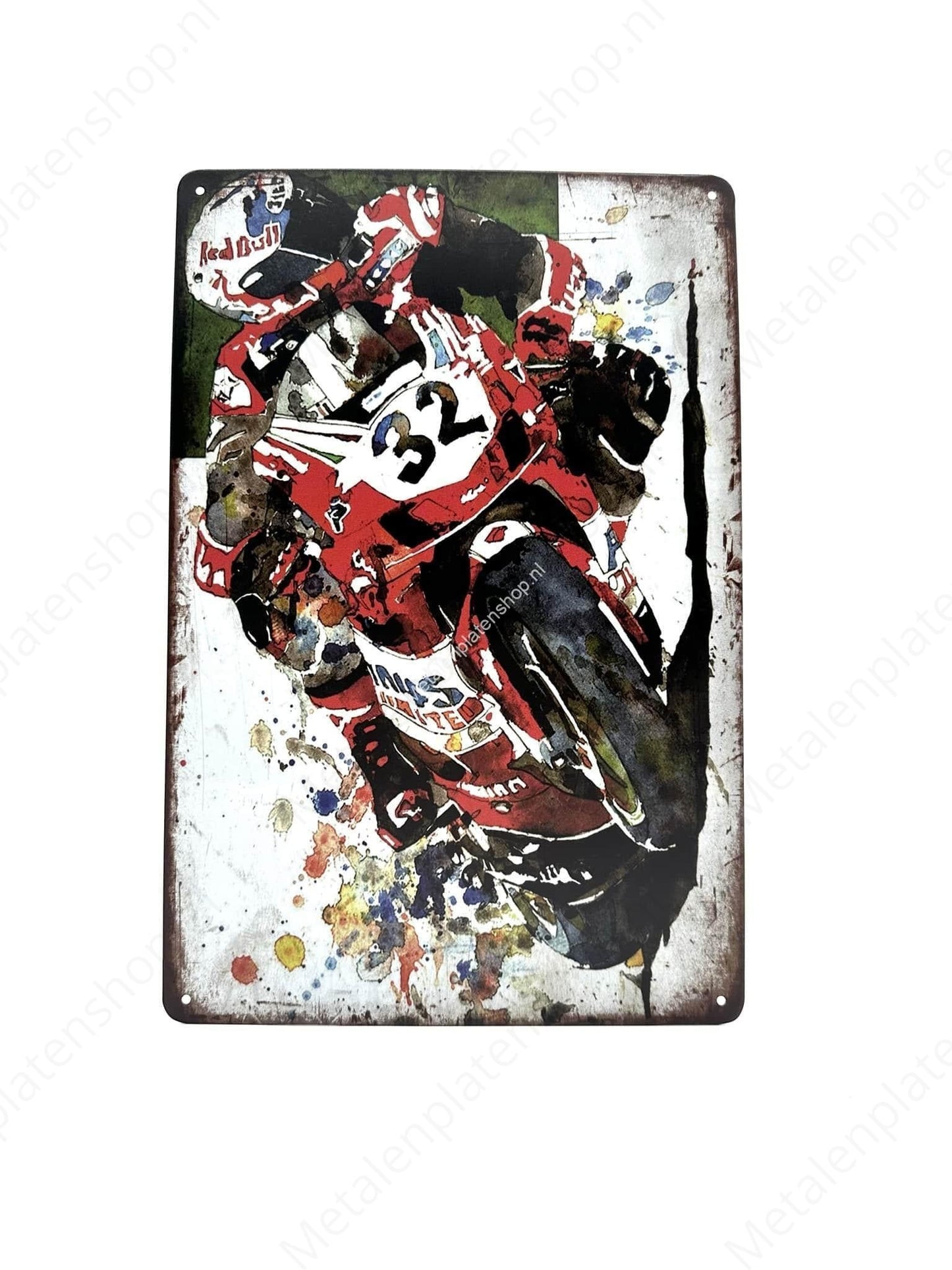Motor - 32 - MotoGP - Metal Wall Sign