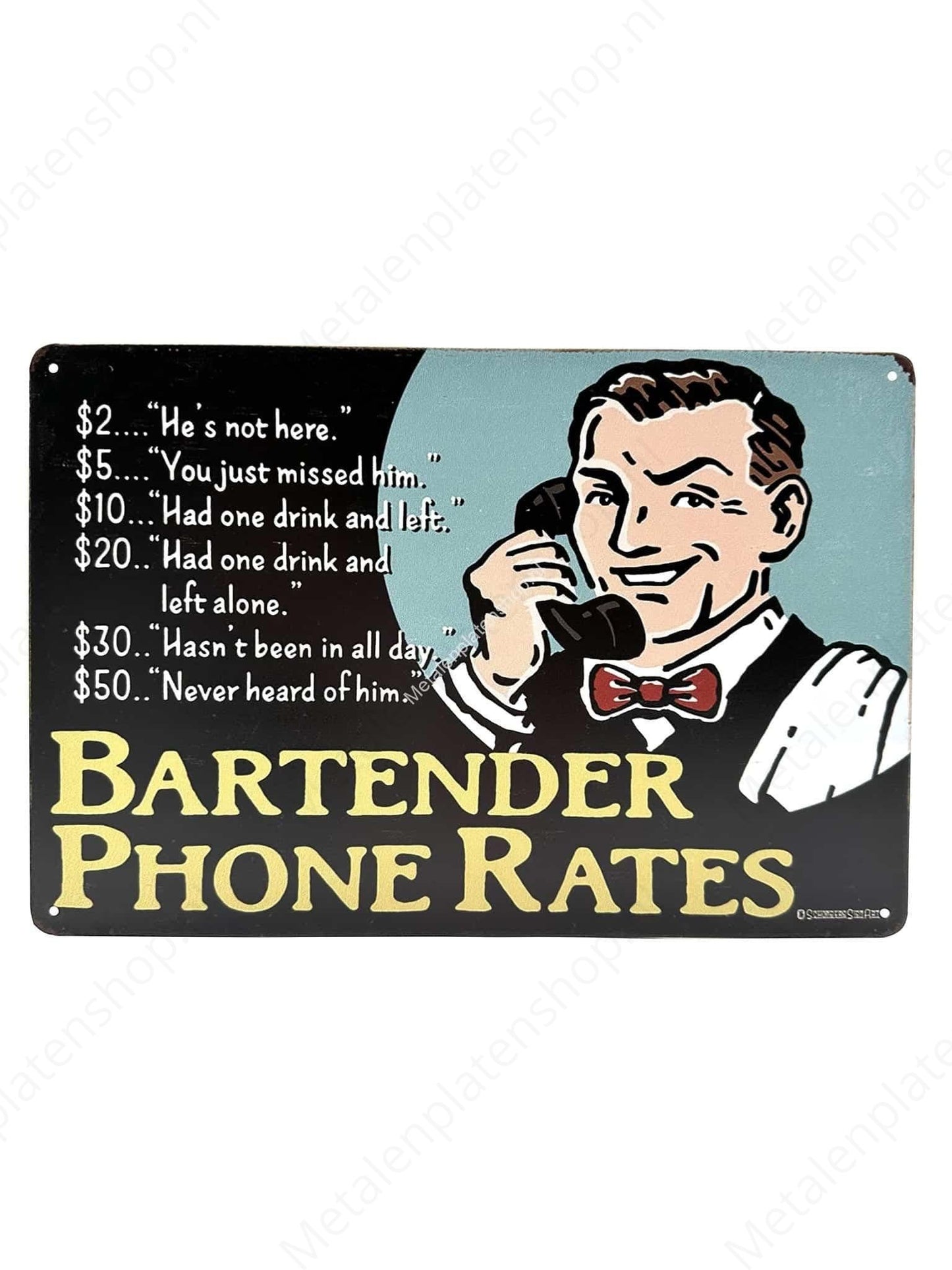 Barkeeper-Telefontarife