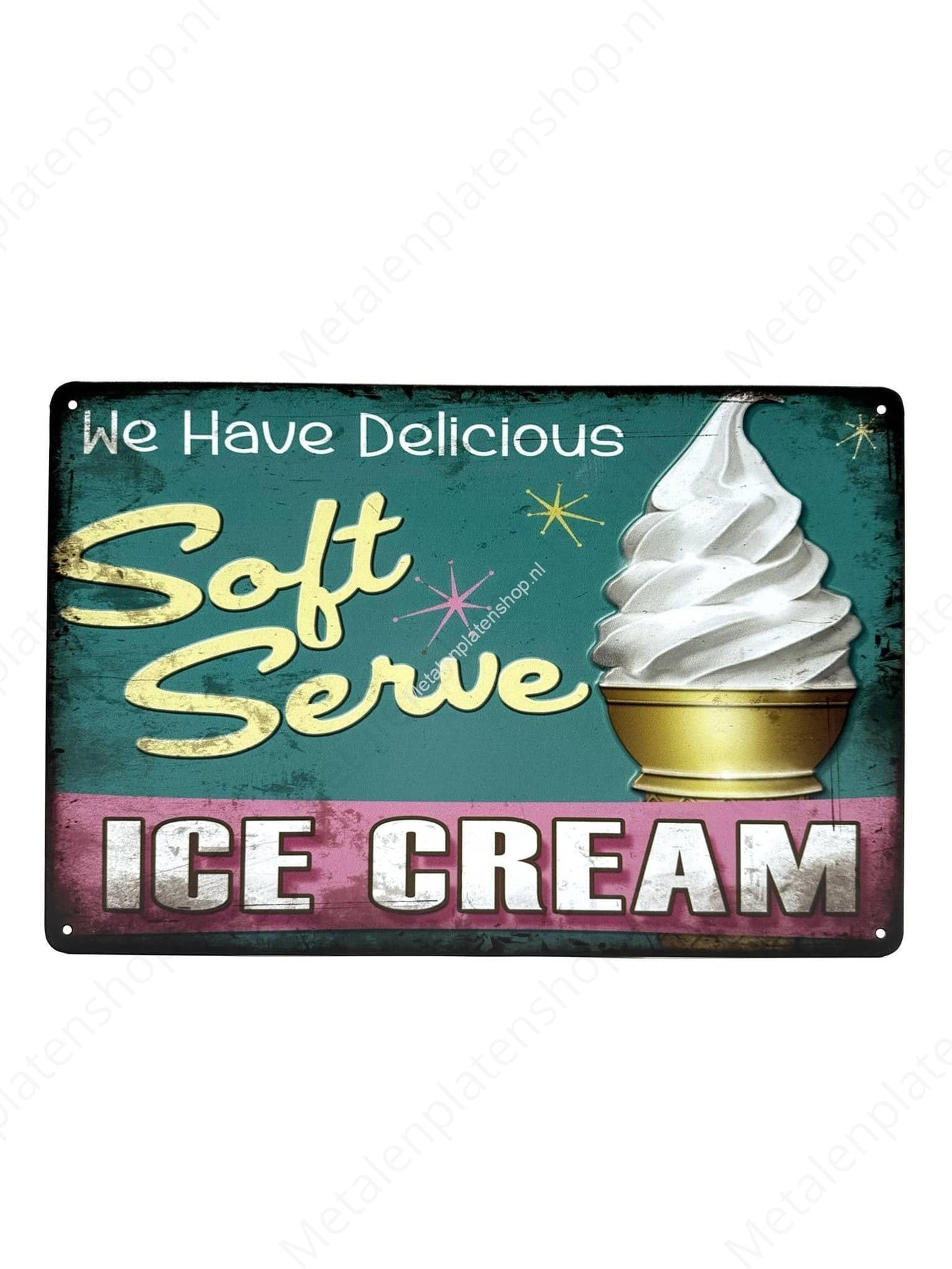 Wir haben leckeres Softeis