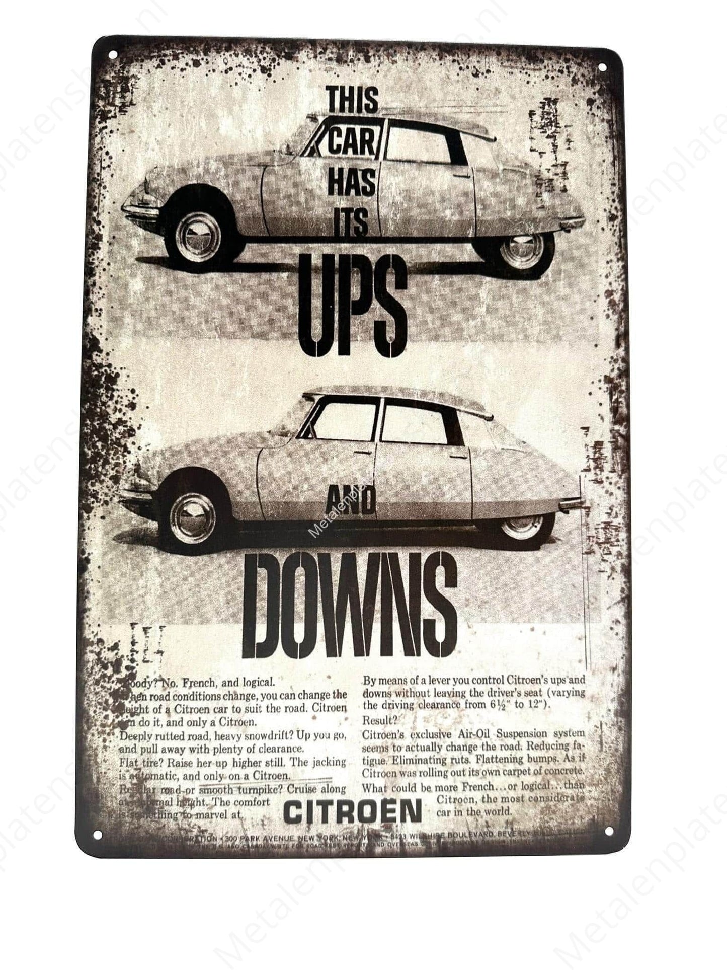 Dieses Auto hat seine Höhen und Tiefen - Citroen
