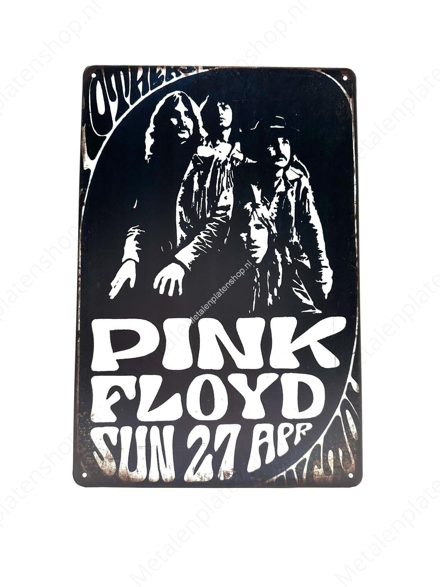 Pink Floyd - Sun 27 April - Metal Wall Sign