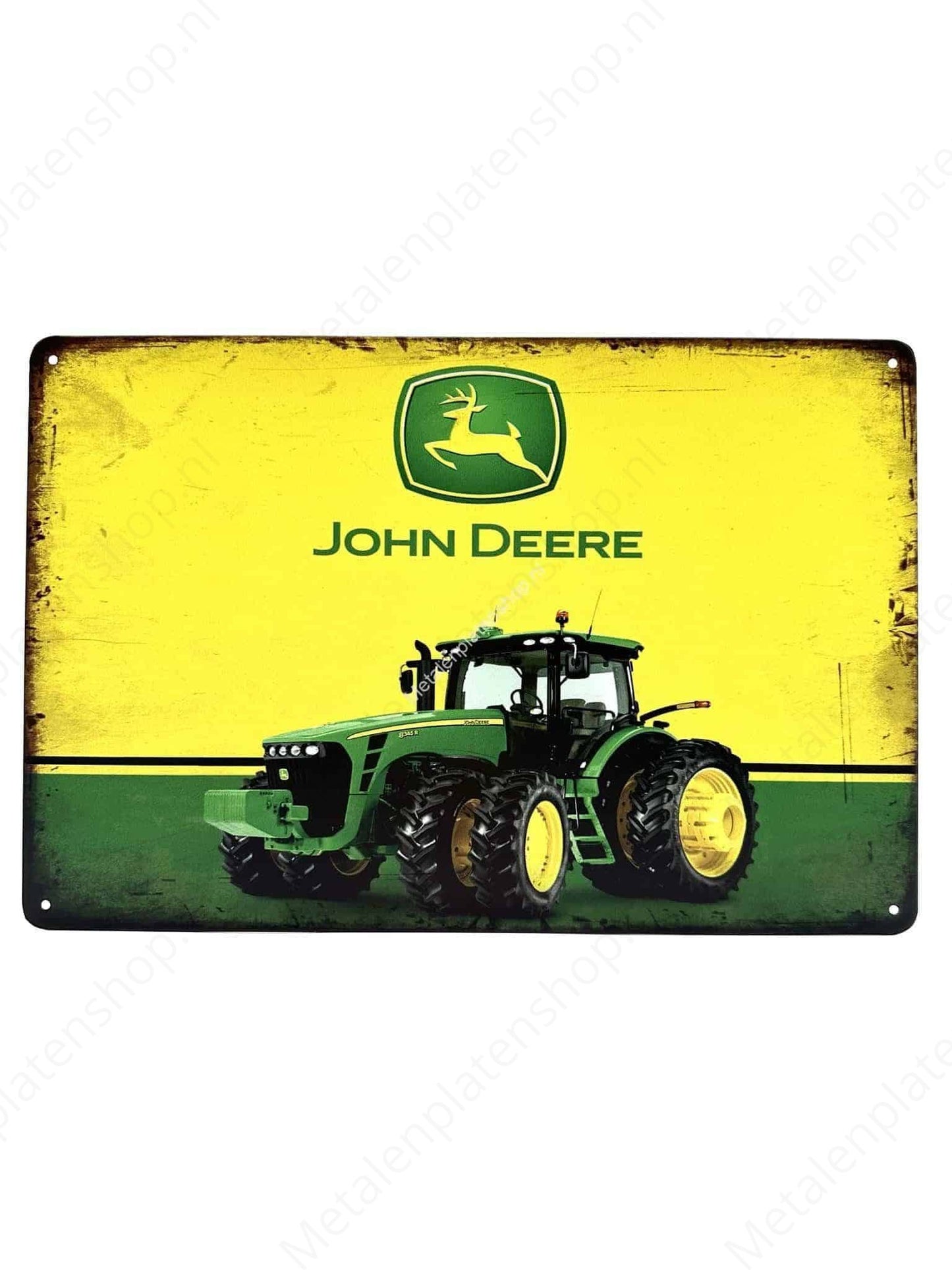 John Deere – Traktor Nr. 2 – Metallwandschild