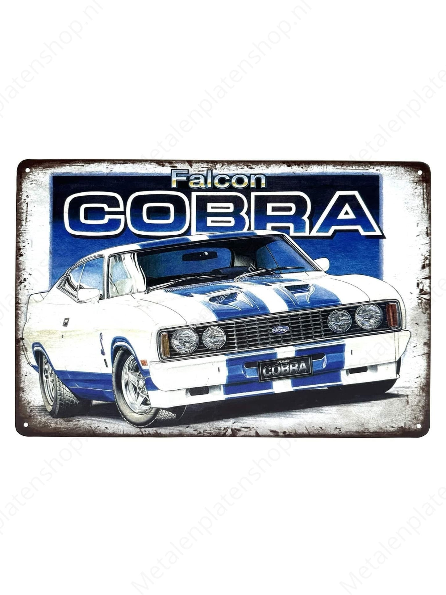 Falcon Cobra – Ford – Metallwandschild