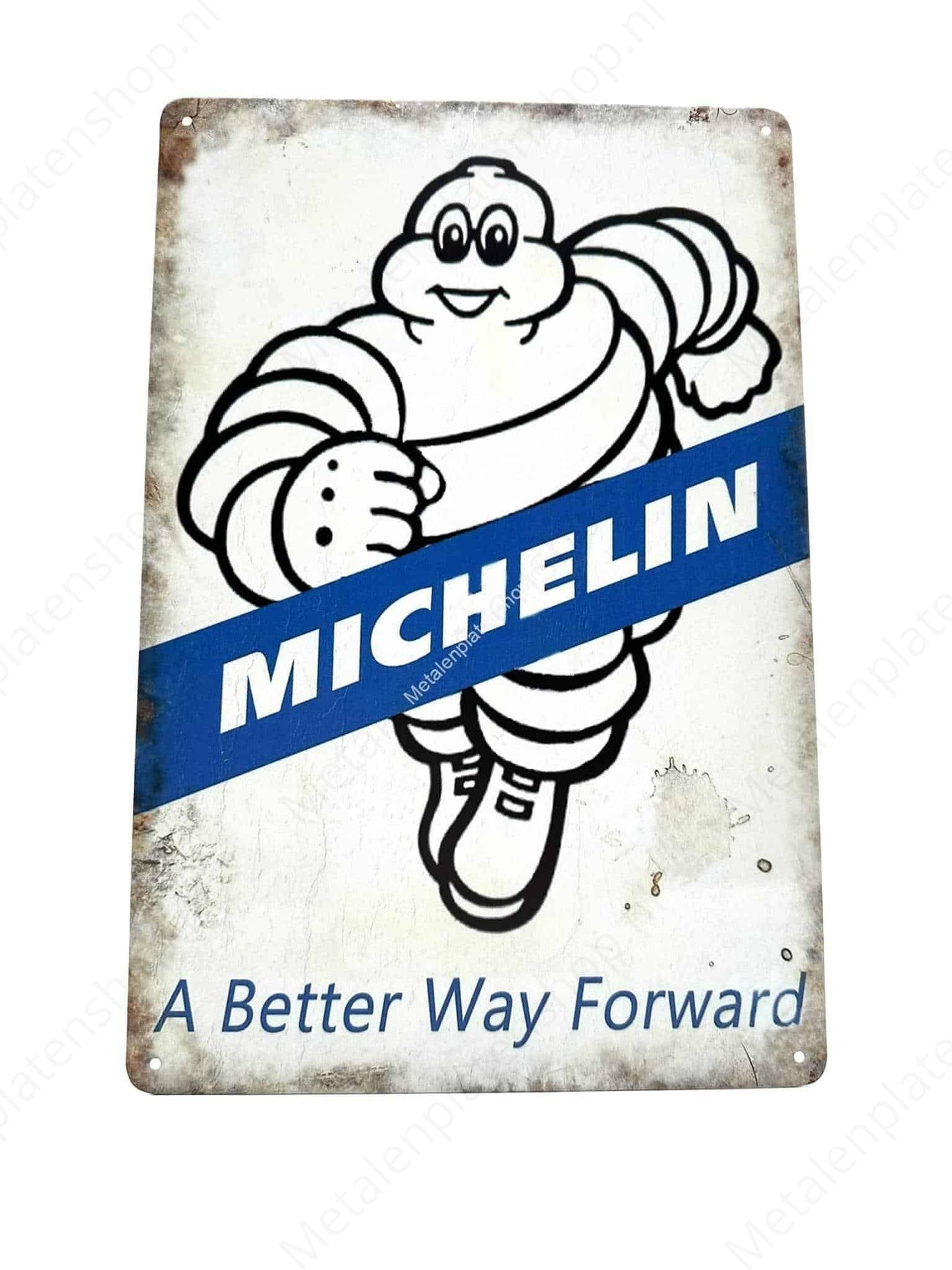 Michelin - A Better Way Forward - Metalen Wandbord