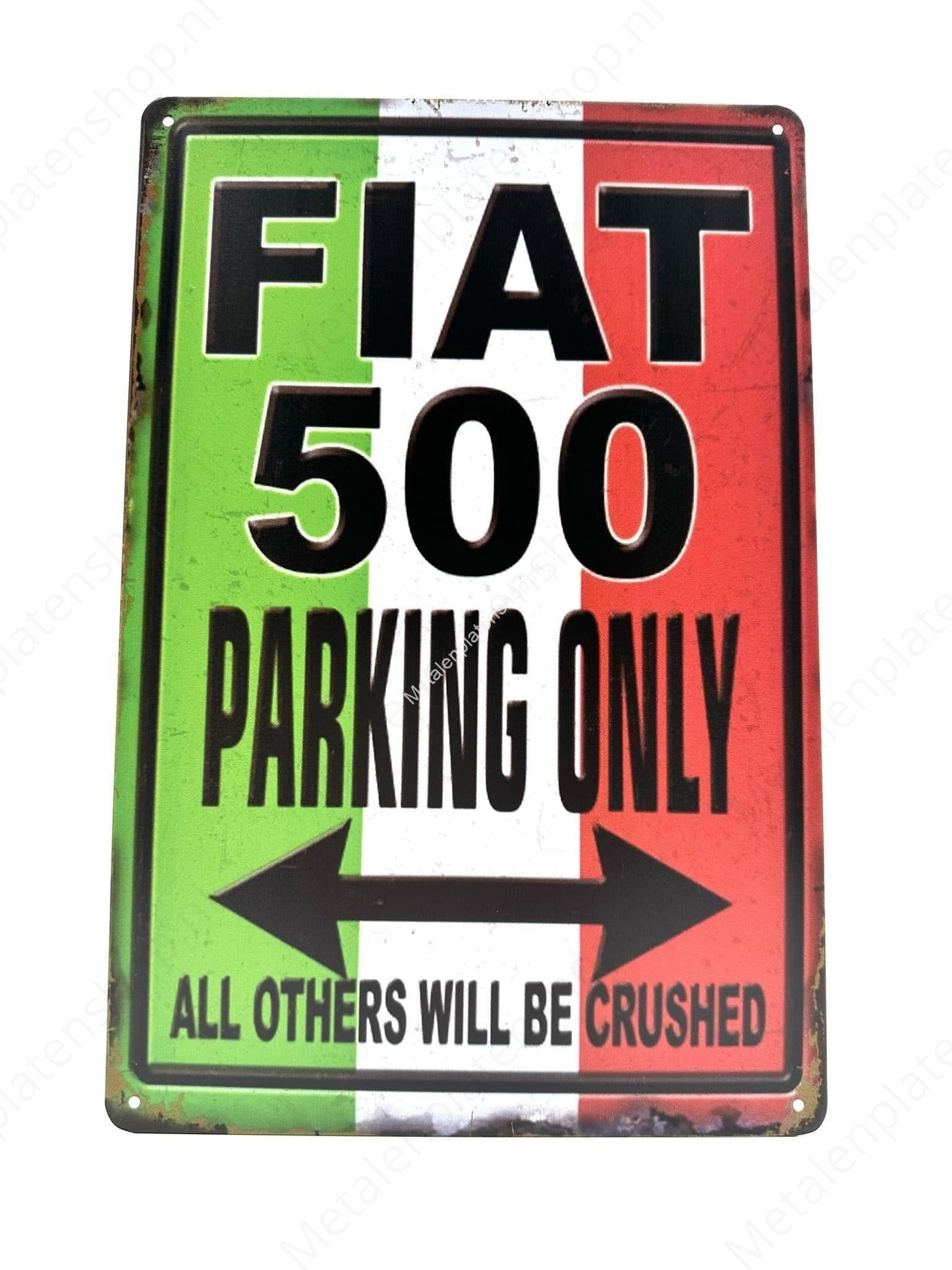 FIAT 500 Nur Parken - Alle anderen werden zerquetscht