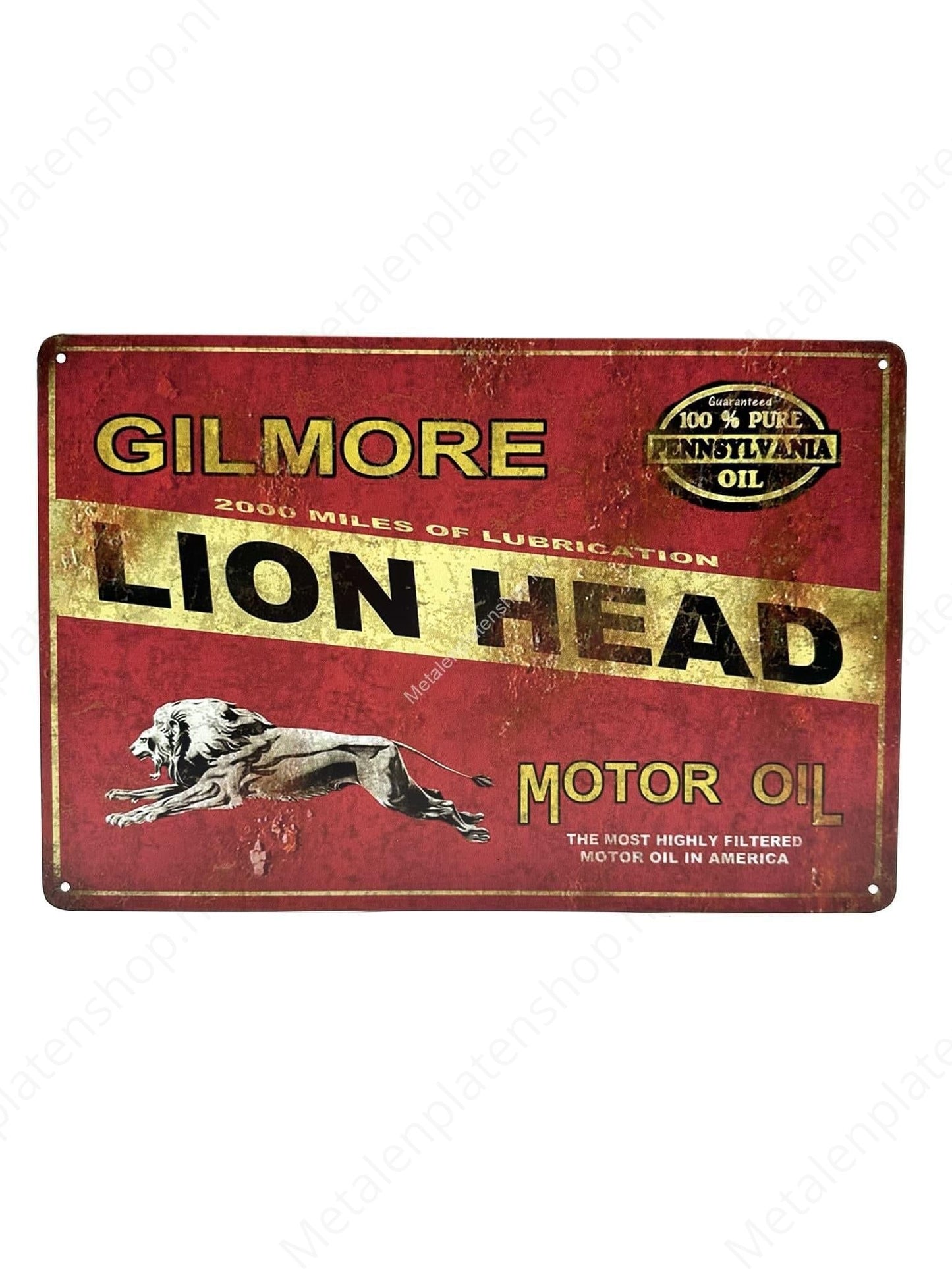Gilmore Löwenkopf-Motoröl