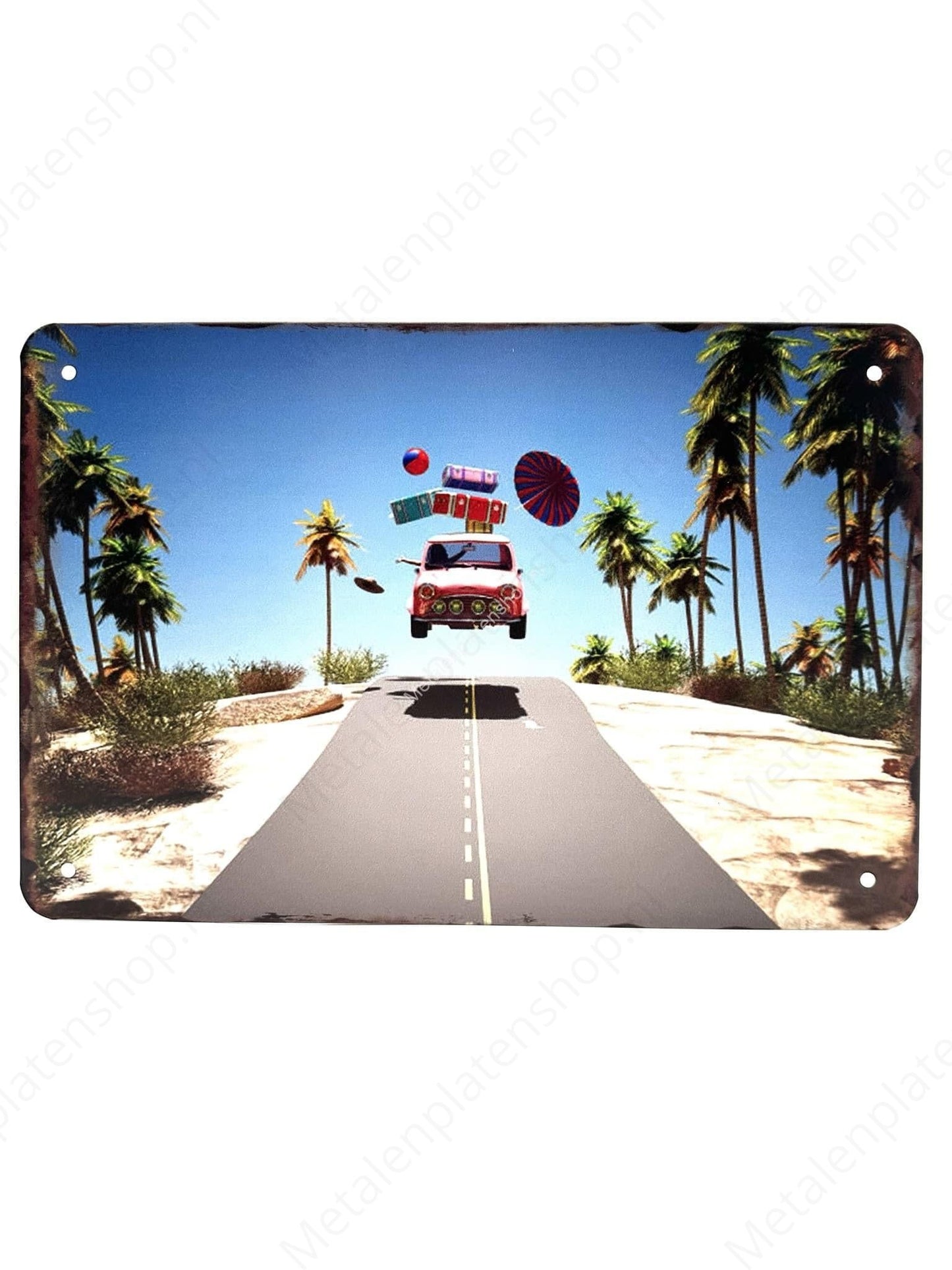 Flying MINI - Metal Wall Sign