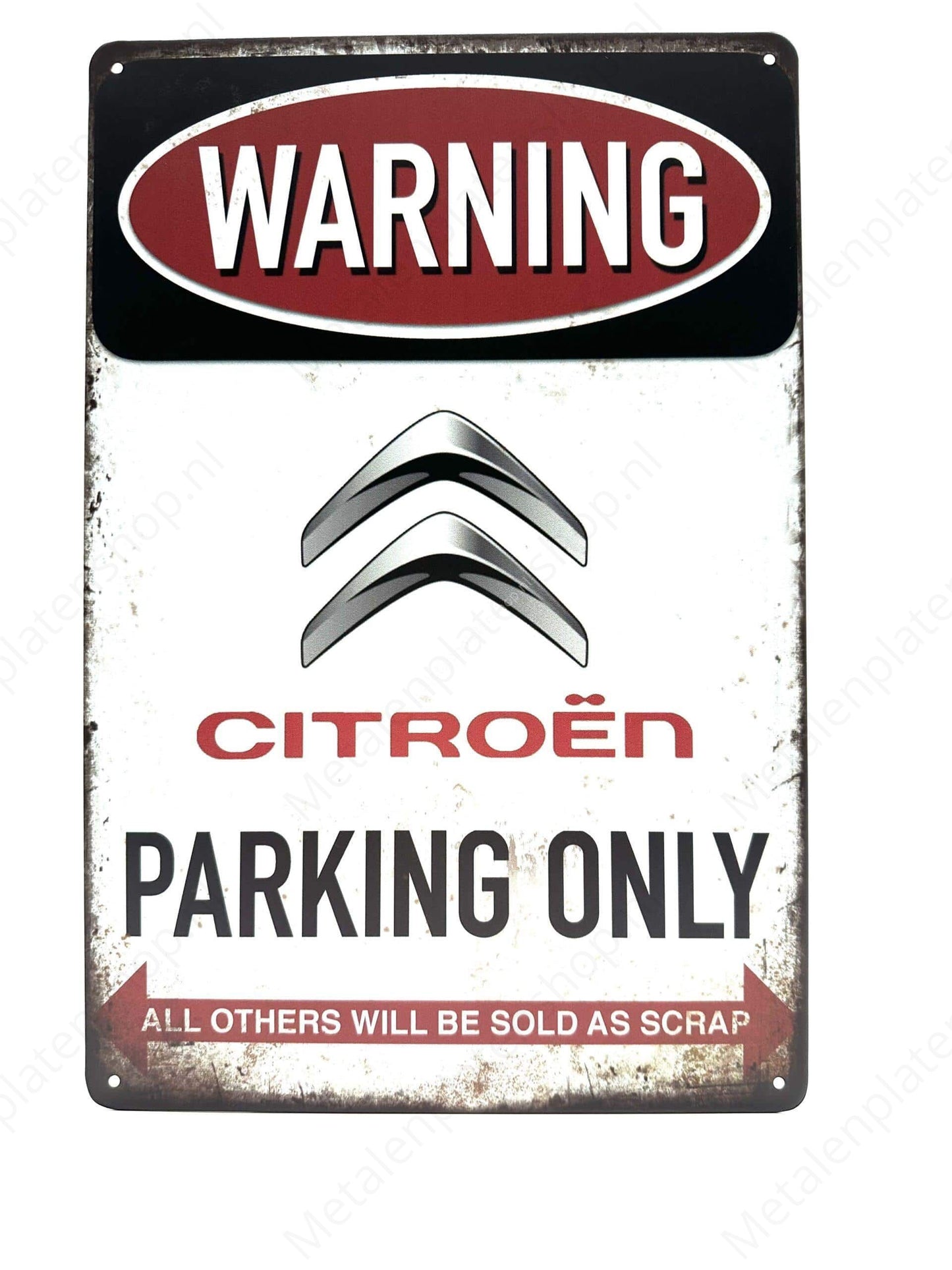 Achtung – Citroën-Parkplatz nur