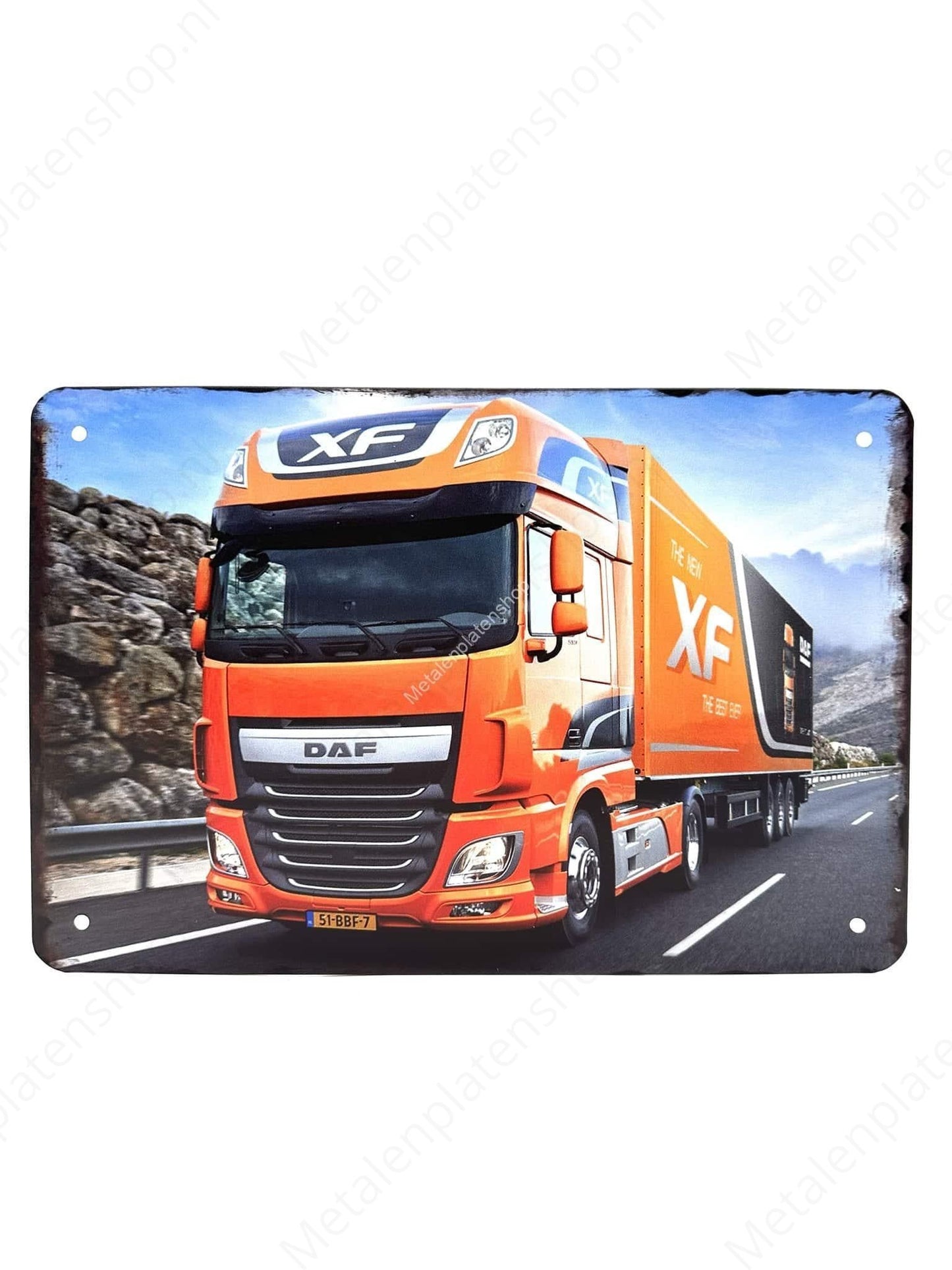 DAF XF - Truck - Truck - Metal Wall Sign