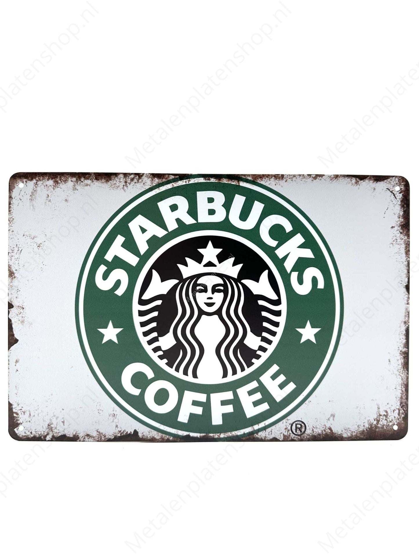 Starbucks Coffee - Metal Wall Sign