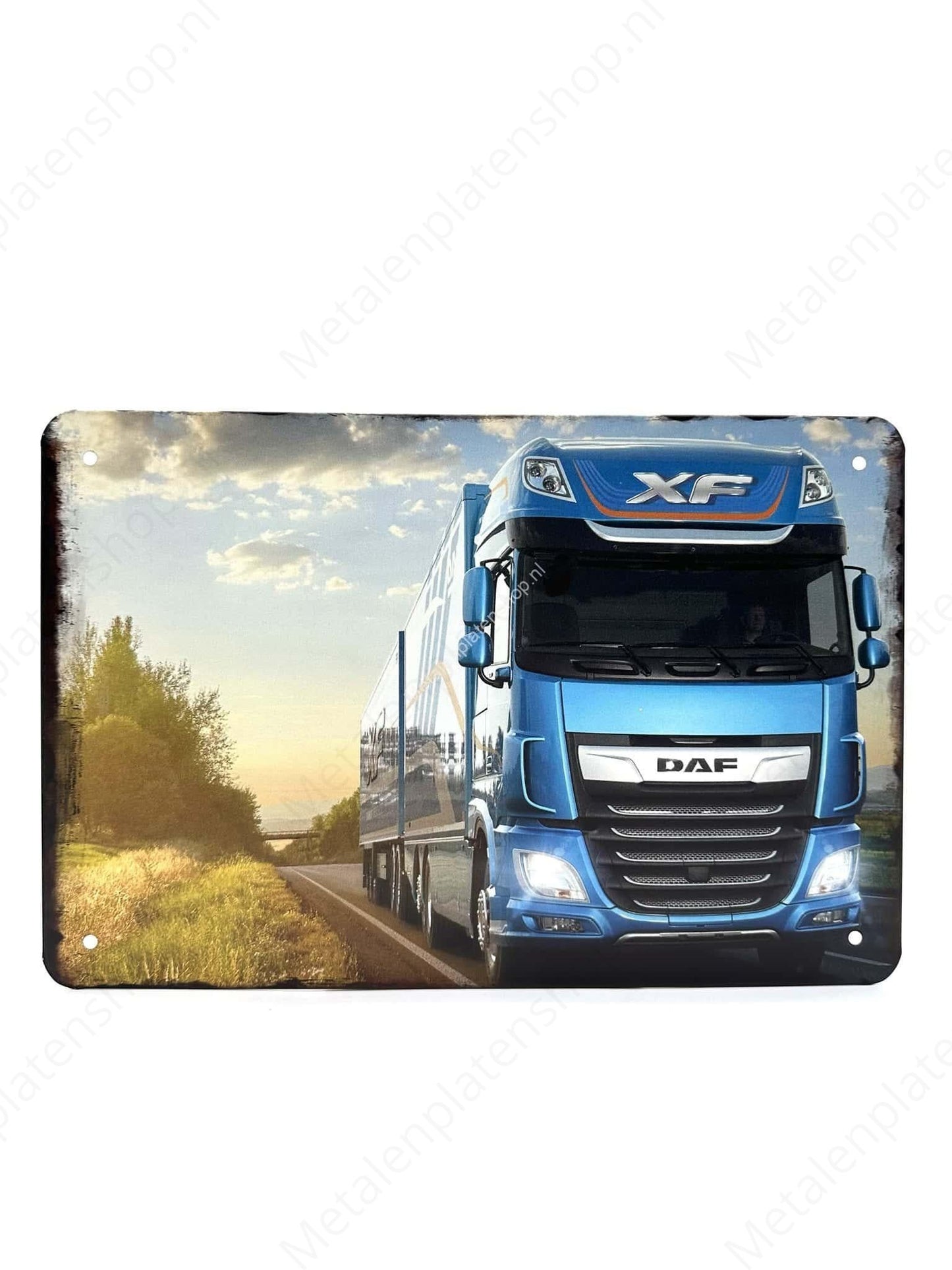 DAF XF - Blau - Anhänger - LKW - Truck