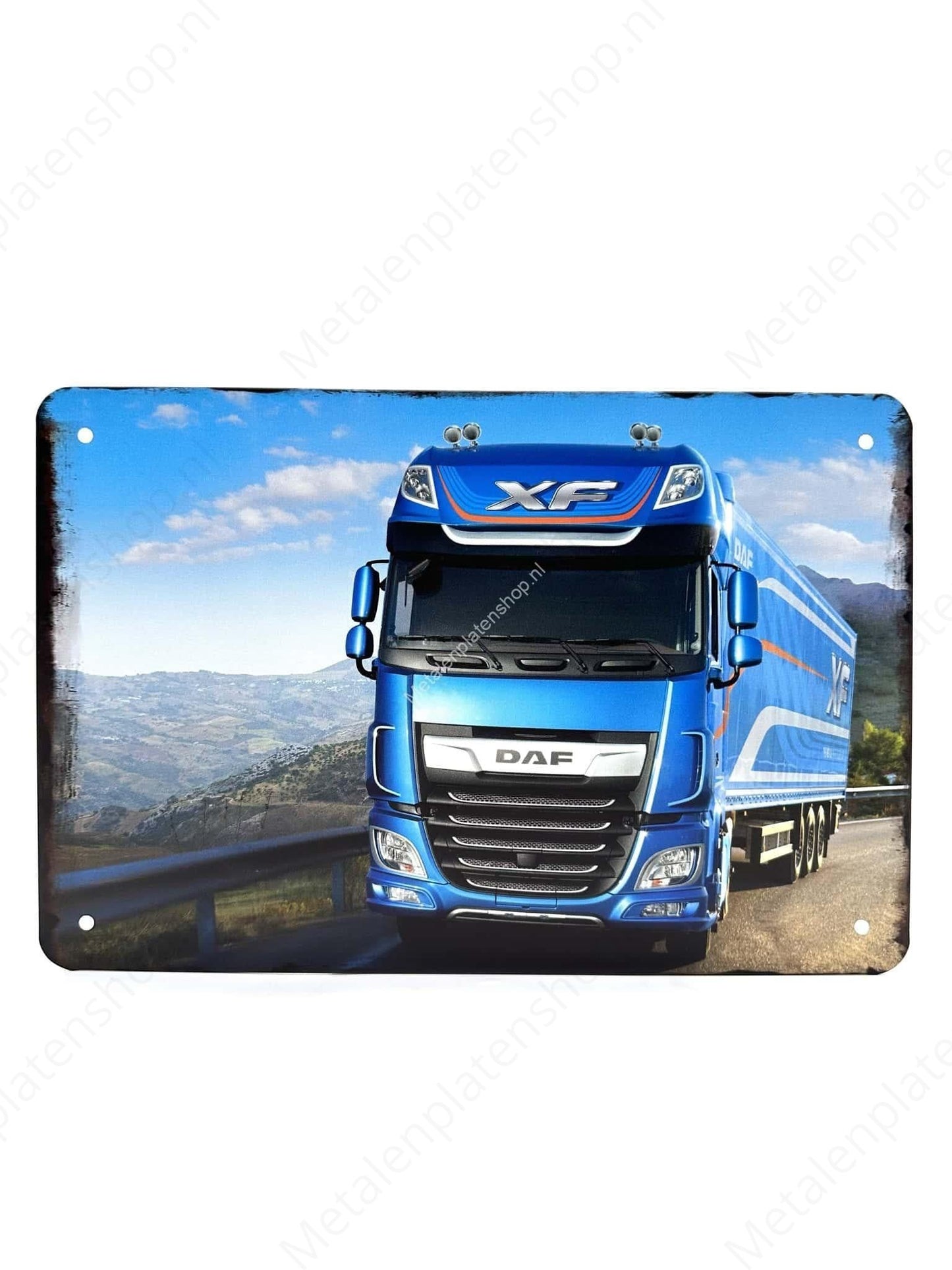 DAF XF – Anhänger – Blau – LKW