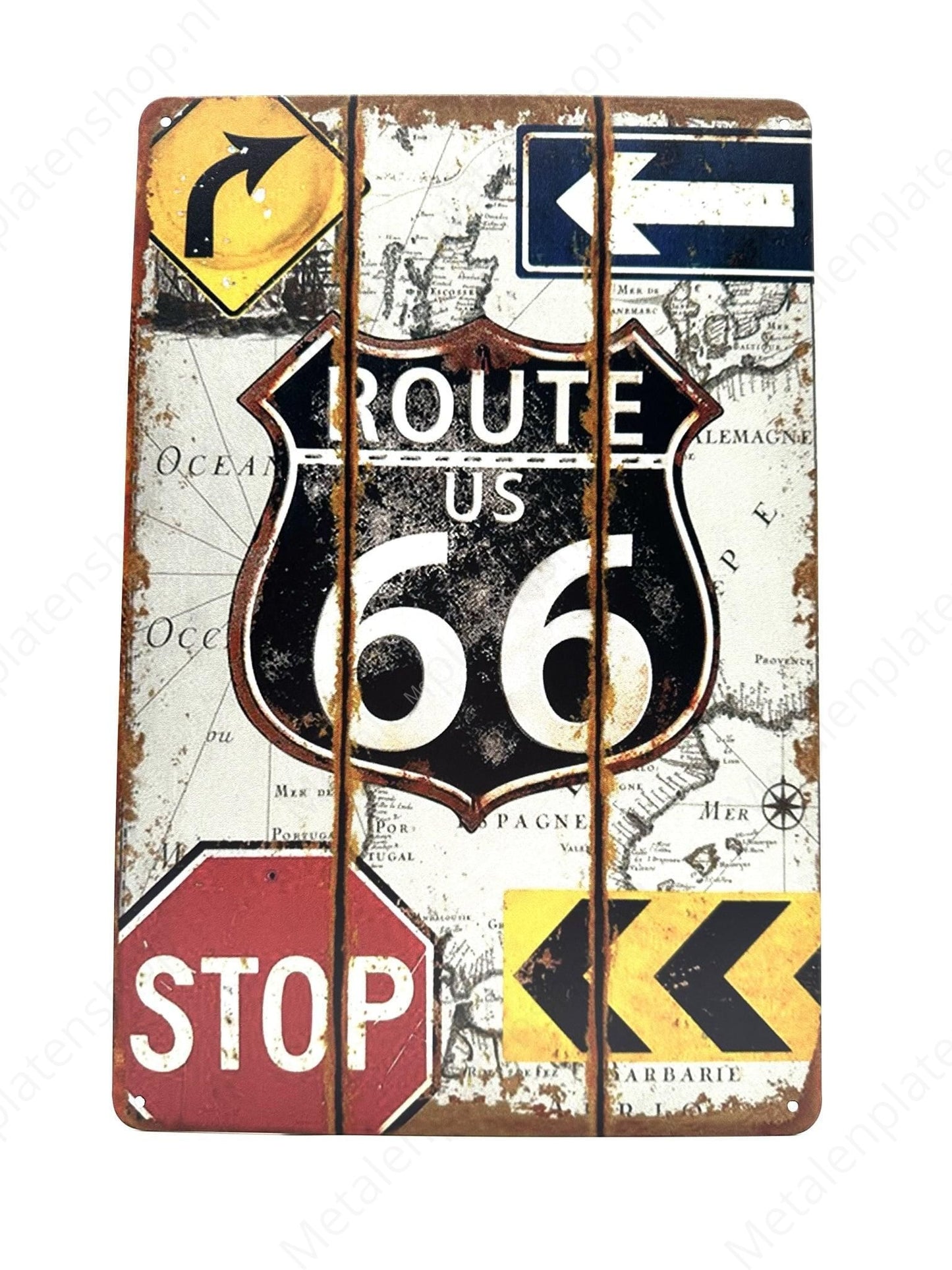 Route 66 - Verkehrsschilder