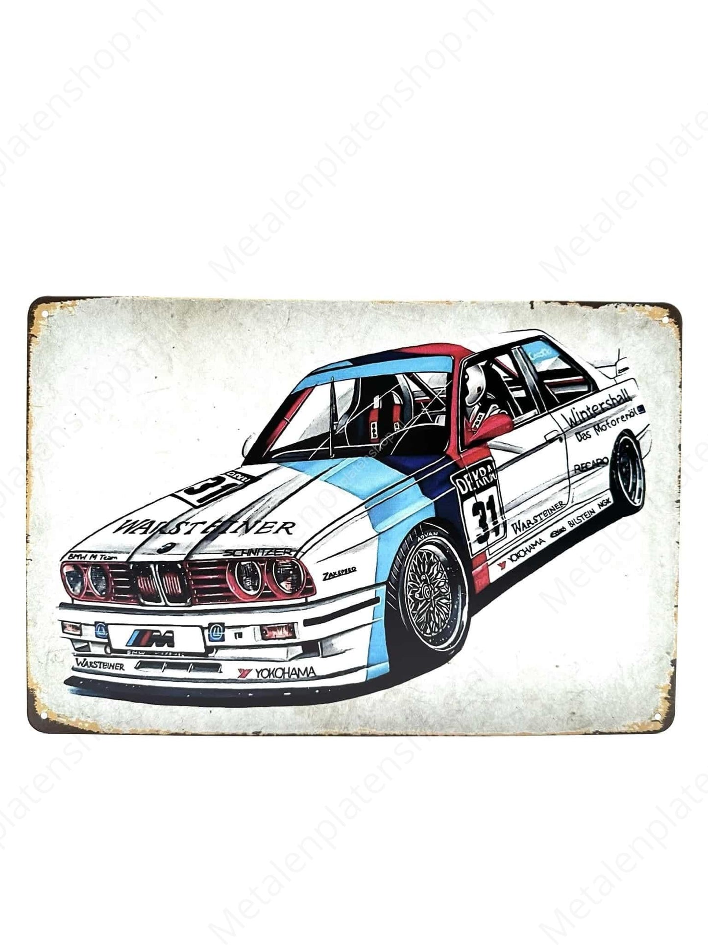 BMW M - Signed - Metal Wall Sign