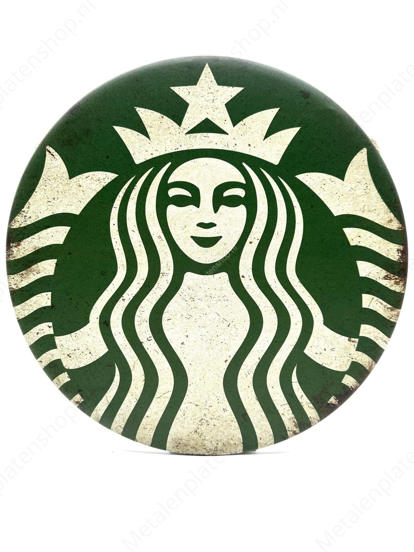Starbucks - Round - Metal Wall Sign