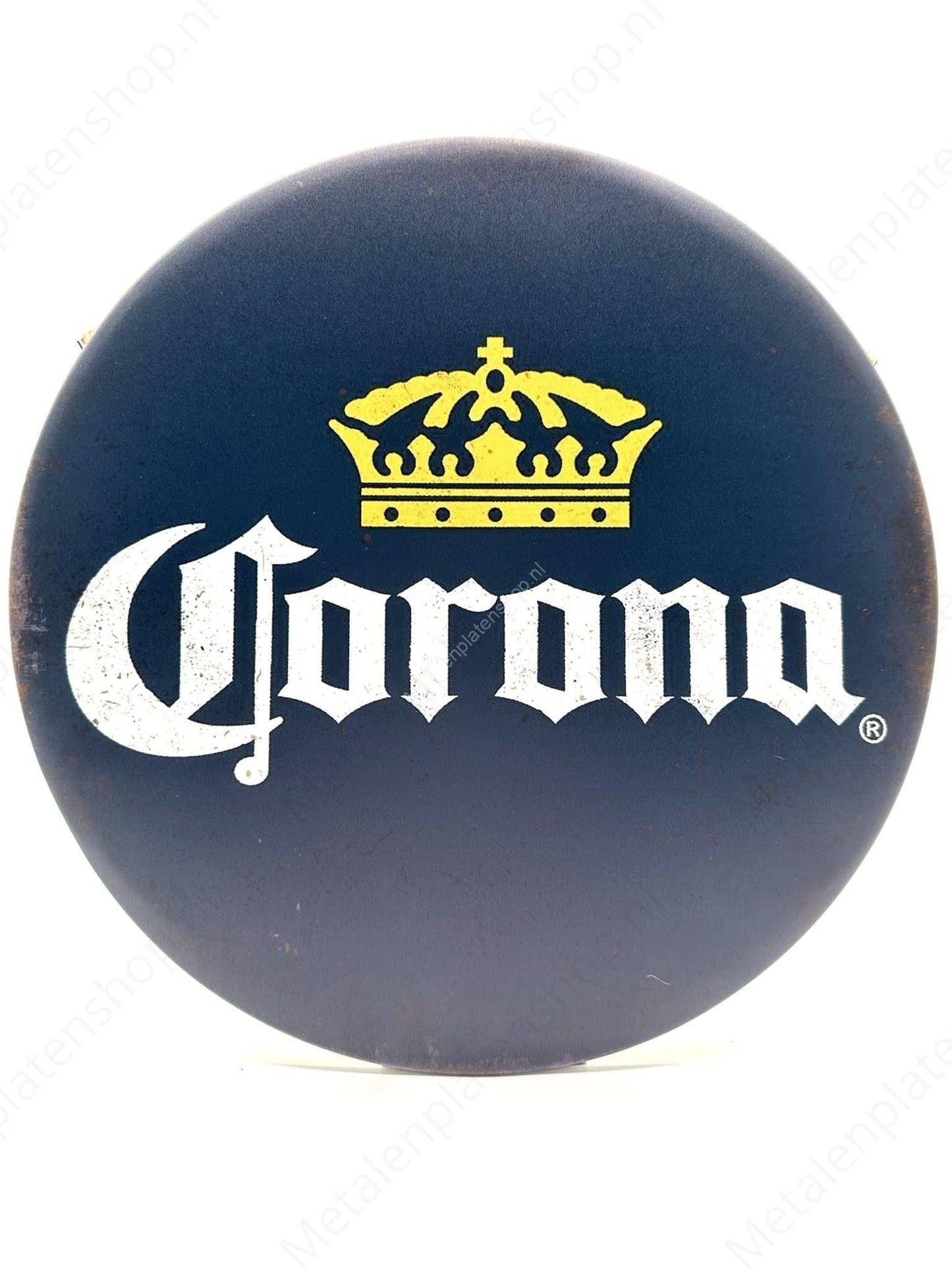 Corona - Round - Metal Wall Sign
