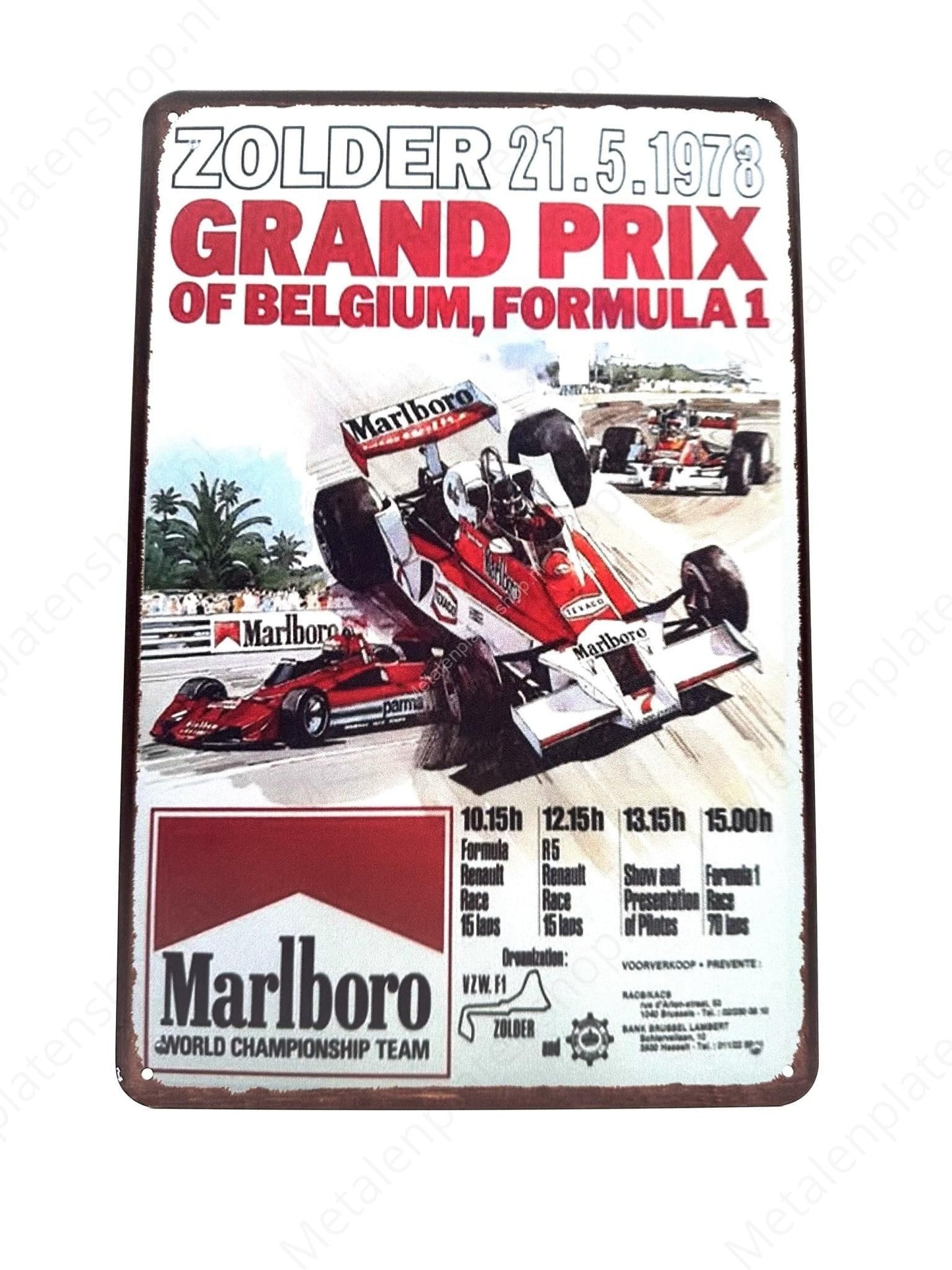 Zolder 21.5.1973 – Großer Preis von Belgien – F1