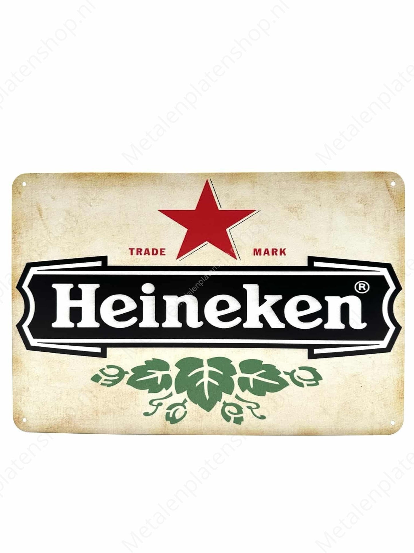 Heineken - Star - Metal Wall Sign