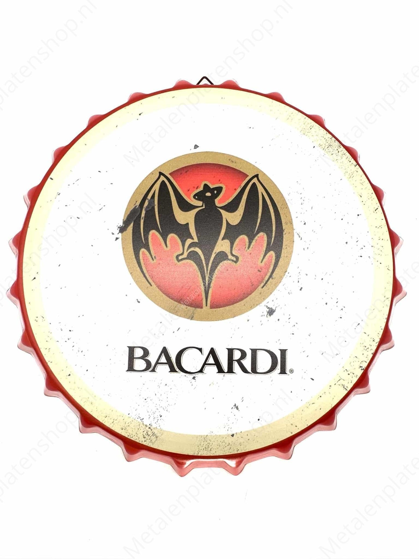 Getränkedeckel - Bacardi - 30x30cm Rund