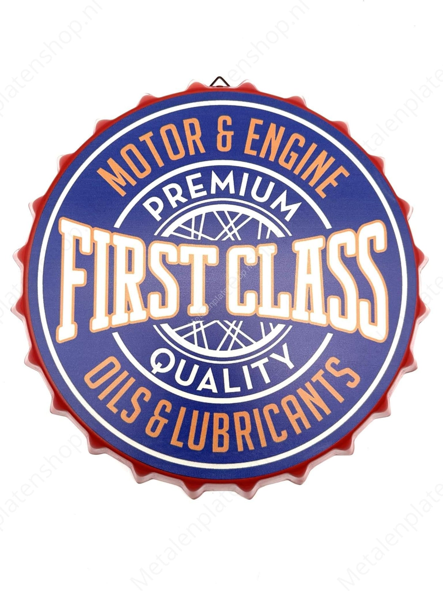 Getränkedeckel – Motor & Engine Premium – Öle und Schmiermittel erster Güte – 30 x 30 cm, rund