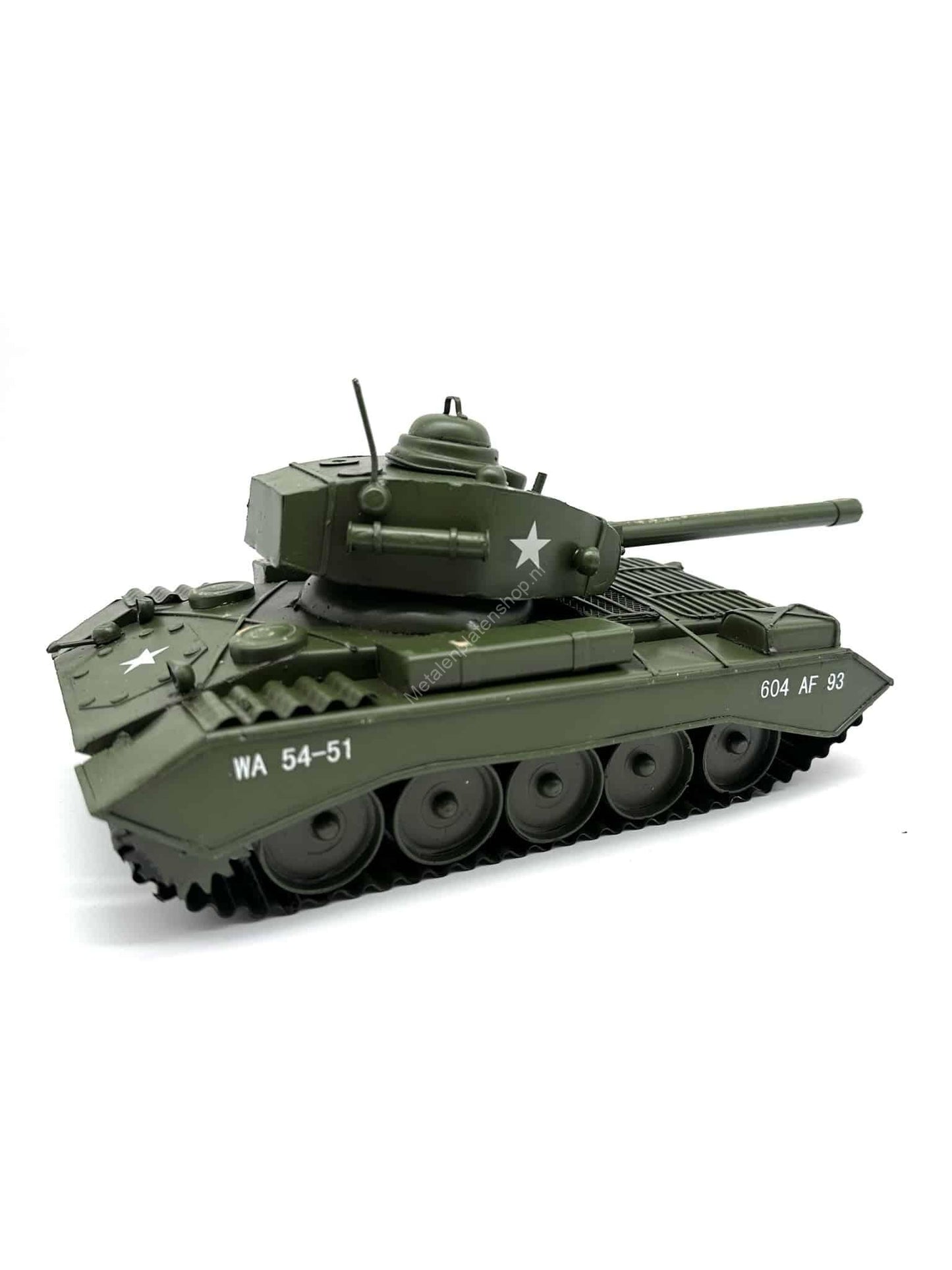 Tank - Metal Vehicle Decoration - 29cm