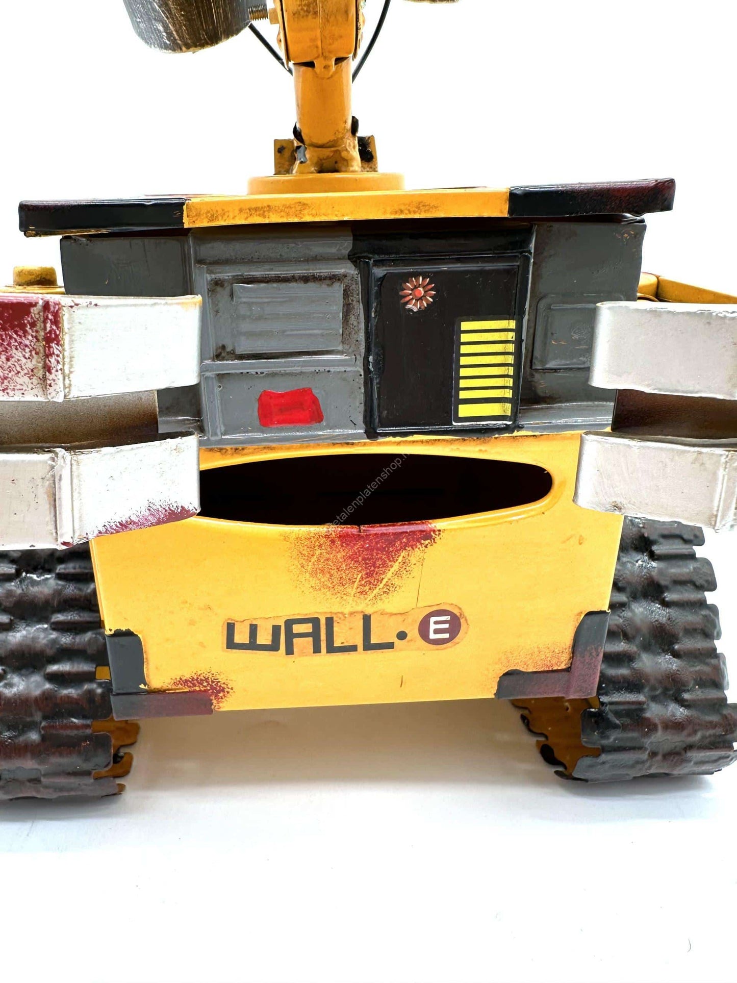 Roboter-Spardose – Fahrzeugdekoration aus Metall – 25 cm