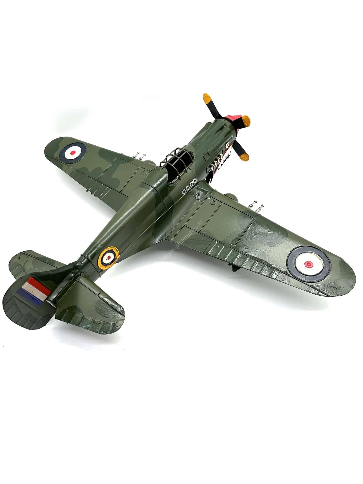 Fighter Plane - Metal Vehicle Decoration - 55cm