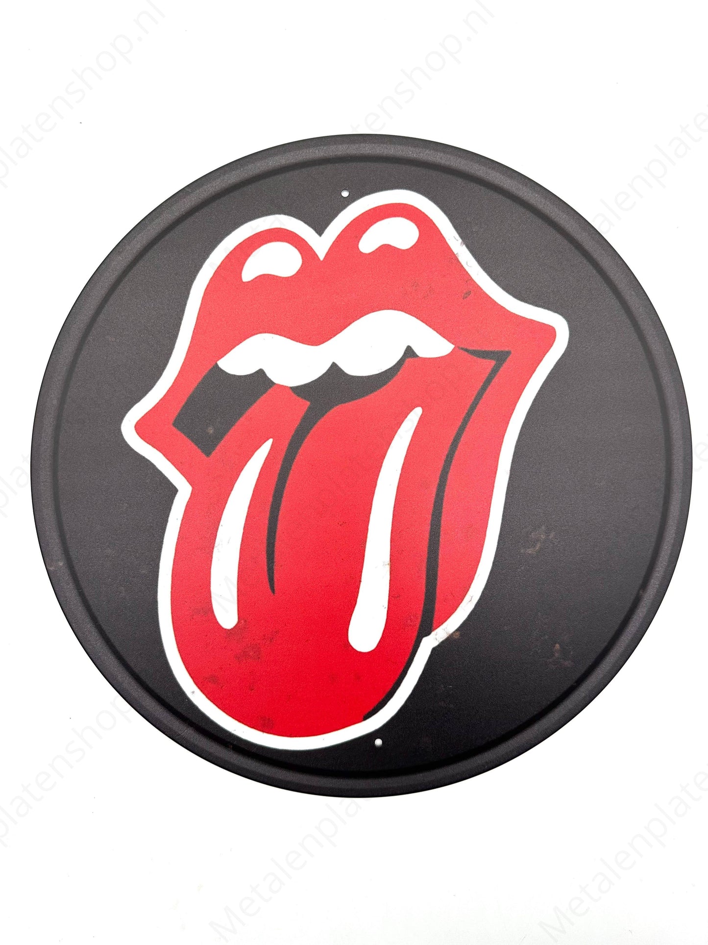 Rolling Stones - Round - Metal Wall Sign