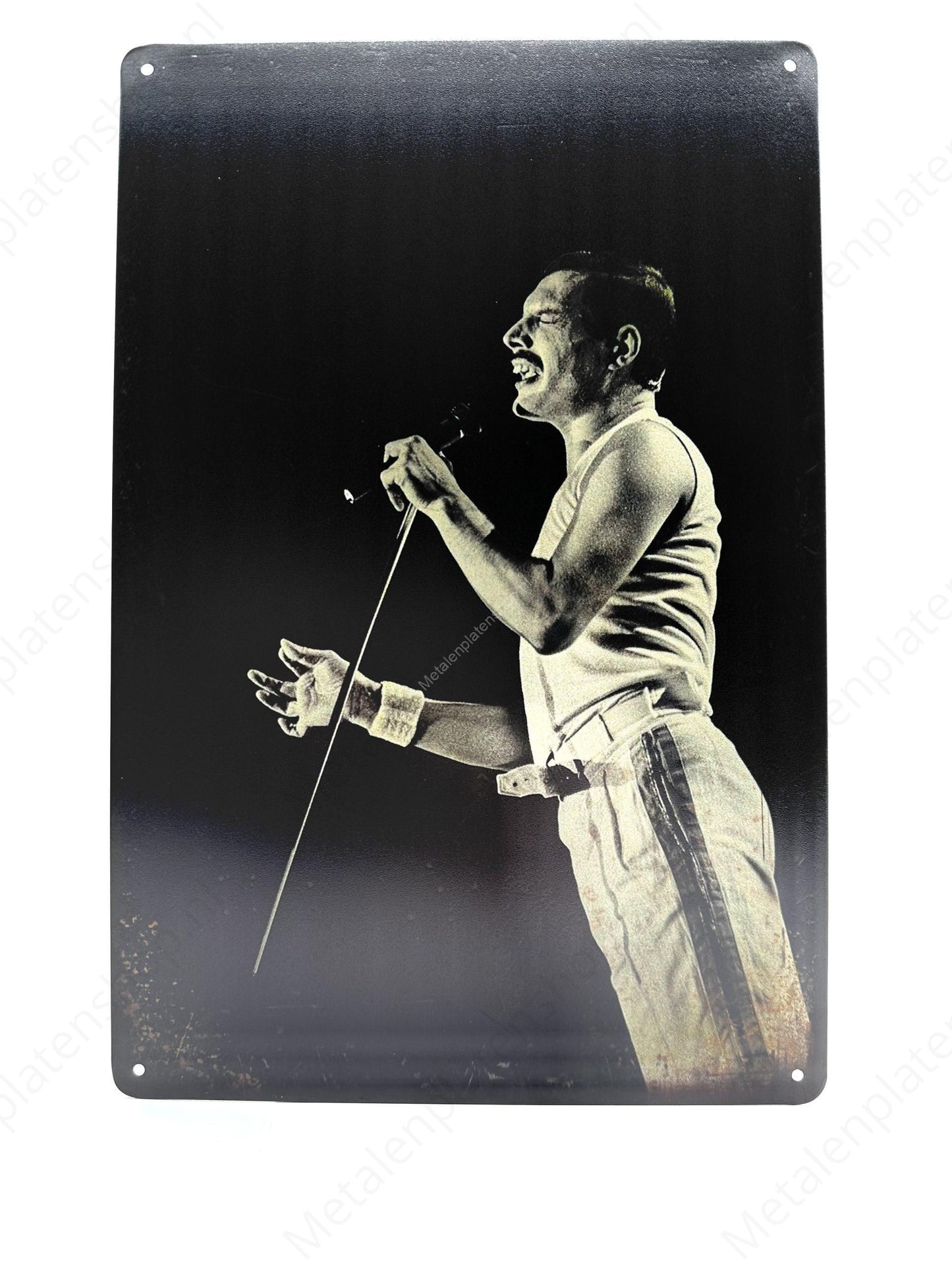 Queen - Freddy - Metal Wall Sign