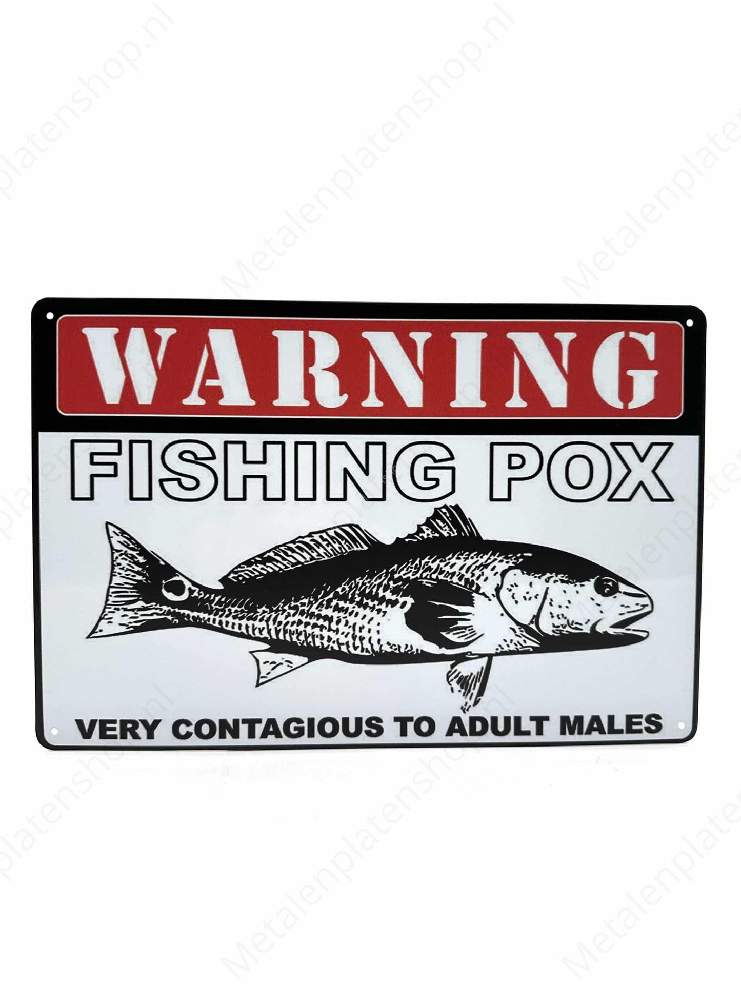 Warnung - Fischpocken