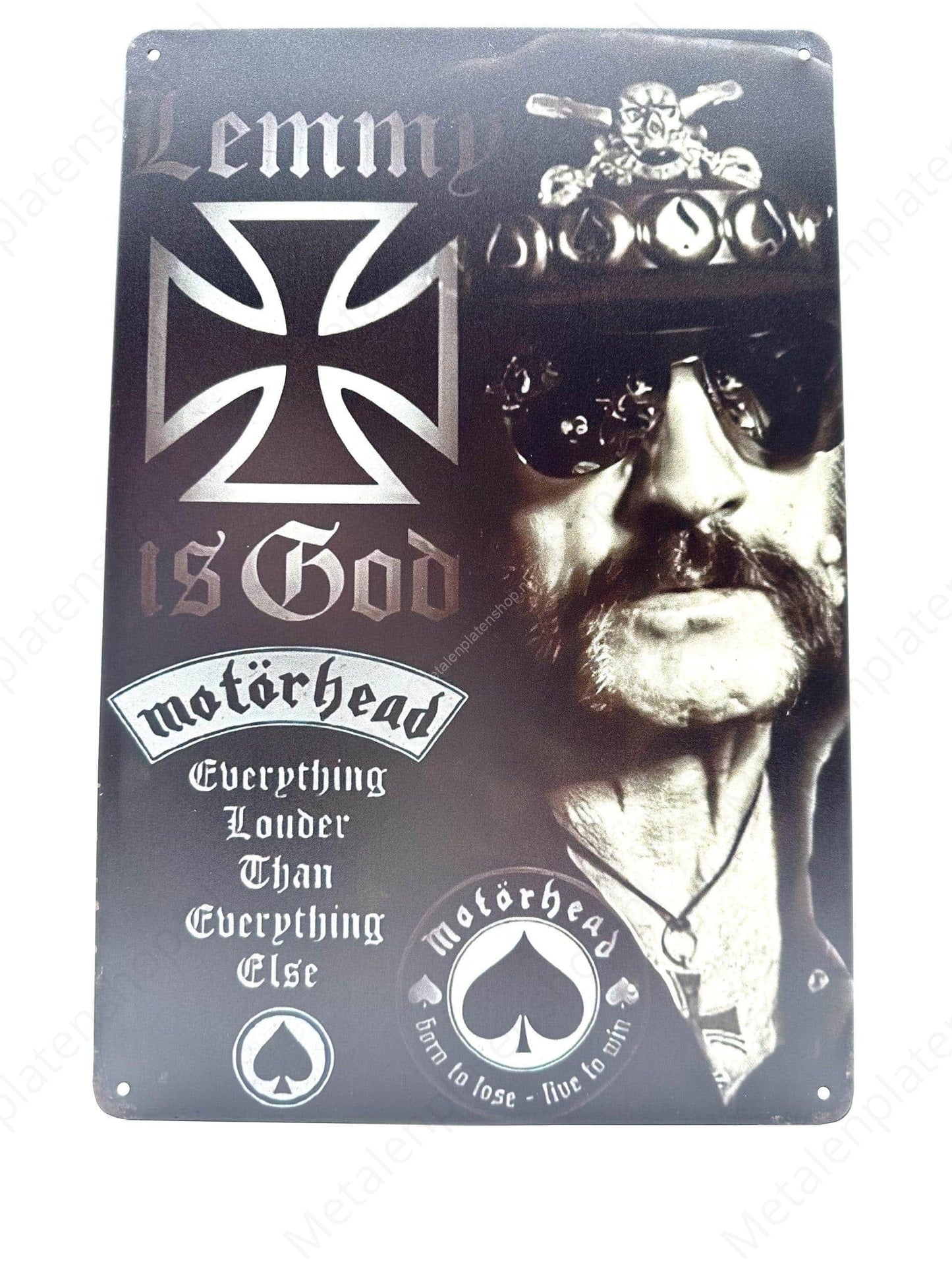 Motorhead - Lemmy - Metal Wall Sign