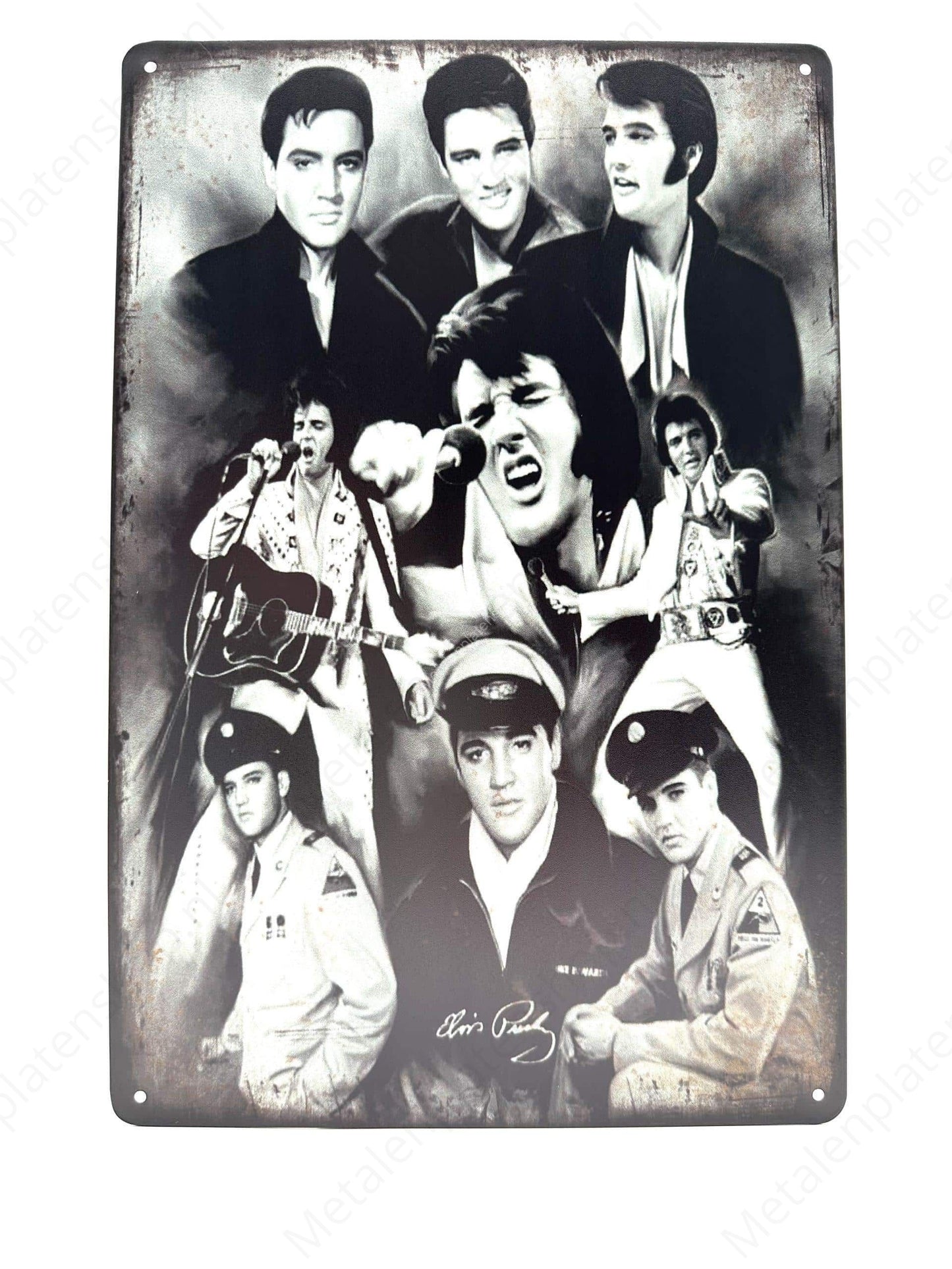 Elvis Presley - Metal Wall Sign