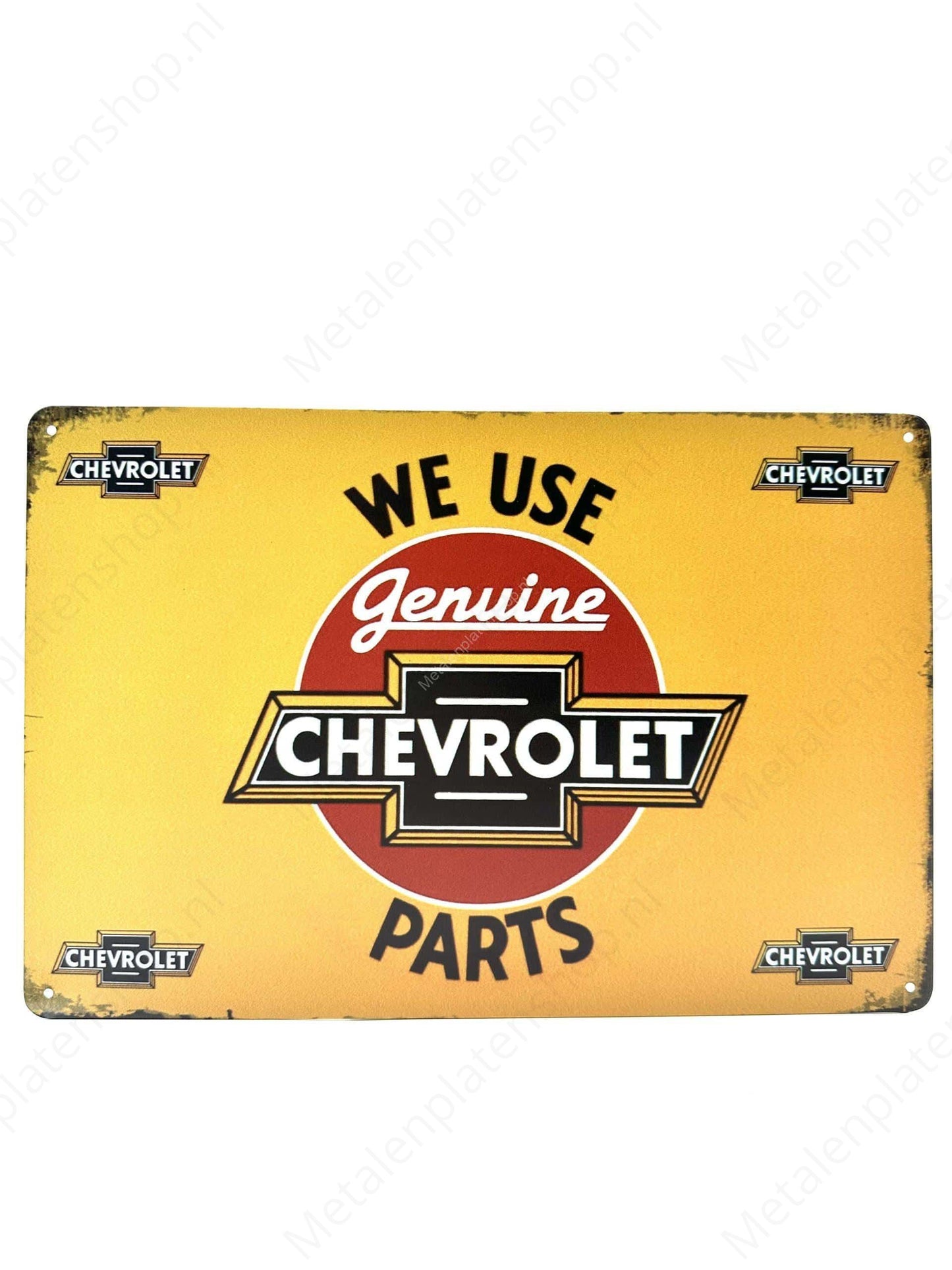 Wir verwenden Originalteile von Chevrolet